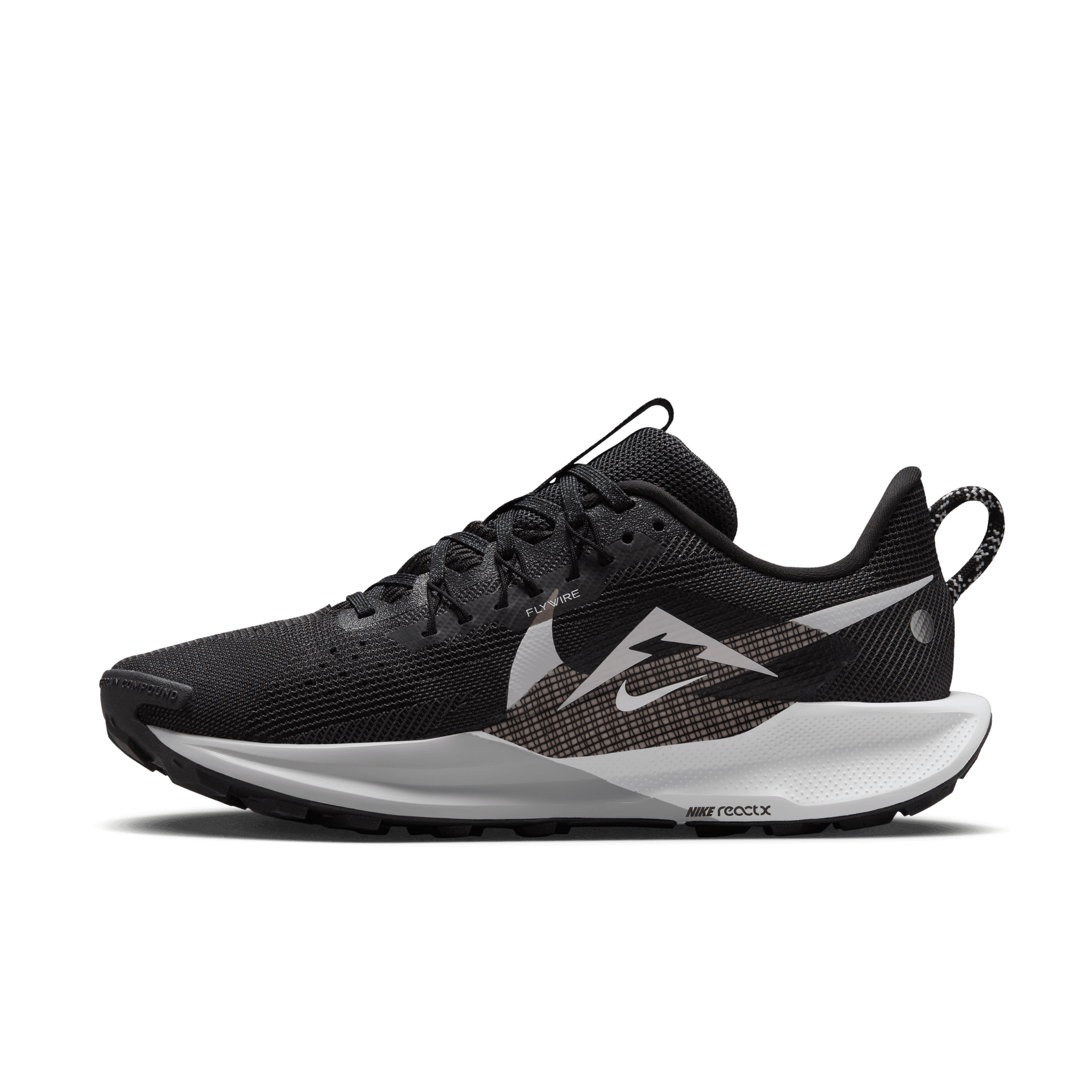 Nike Women’s React Pegasus Trail 5 (001 - Black/White-Anthracite-Wolf Grey)