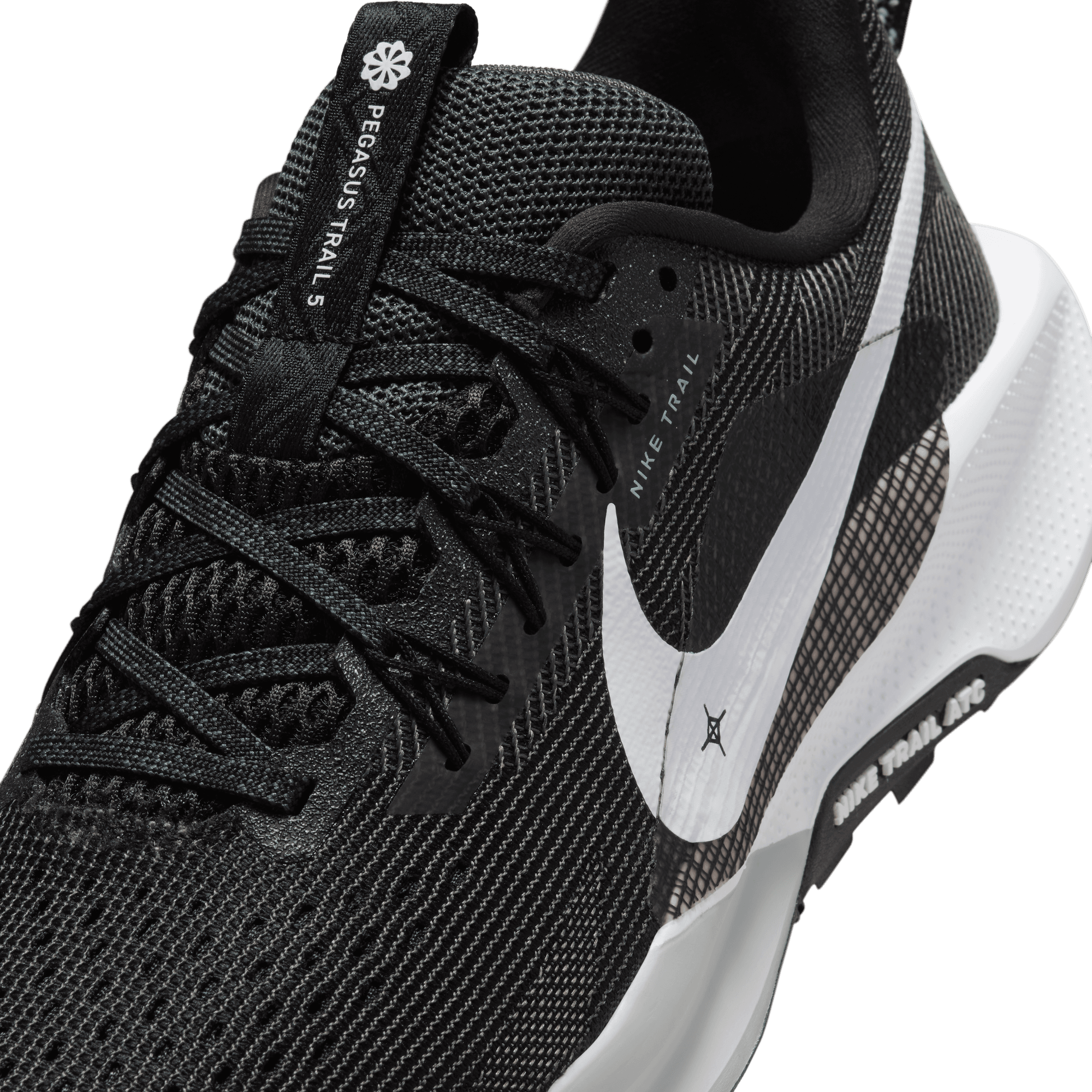 Nike Women’s React Pegasus Trail 5 (001 - Black/White-Anthracite-Wolf Grey)