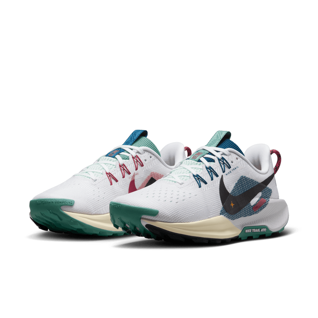 Nike Women’s React Pegasus Trail 5 (100 - White/Black-Court Blue-Cedar)