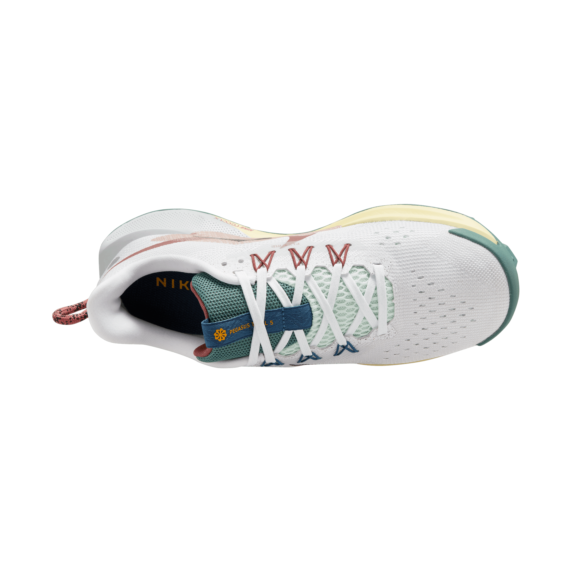 Nike Women’s React Pegasus Trail 5 (100 - White/Black-Court Blue-Cedar)