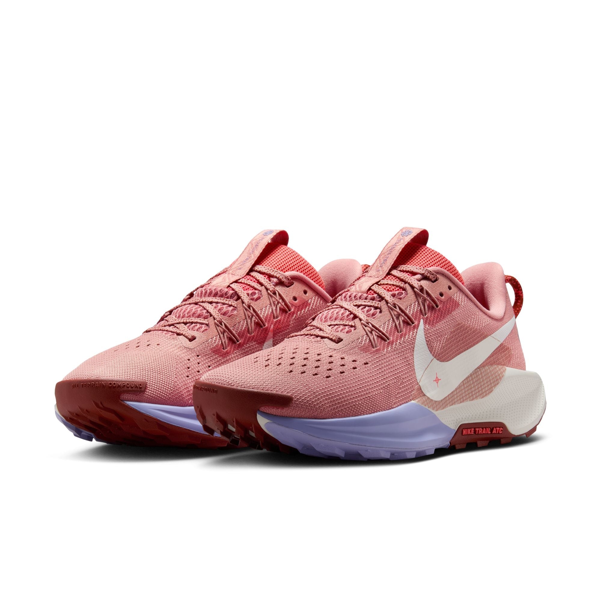 Nike Women’s React Pegasus Trail 5 (601 - Red Stardust/Mars Stone-Lilac Ice)