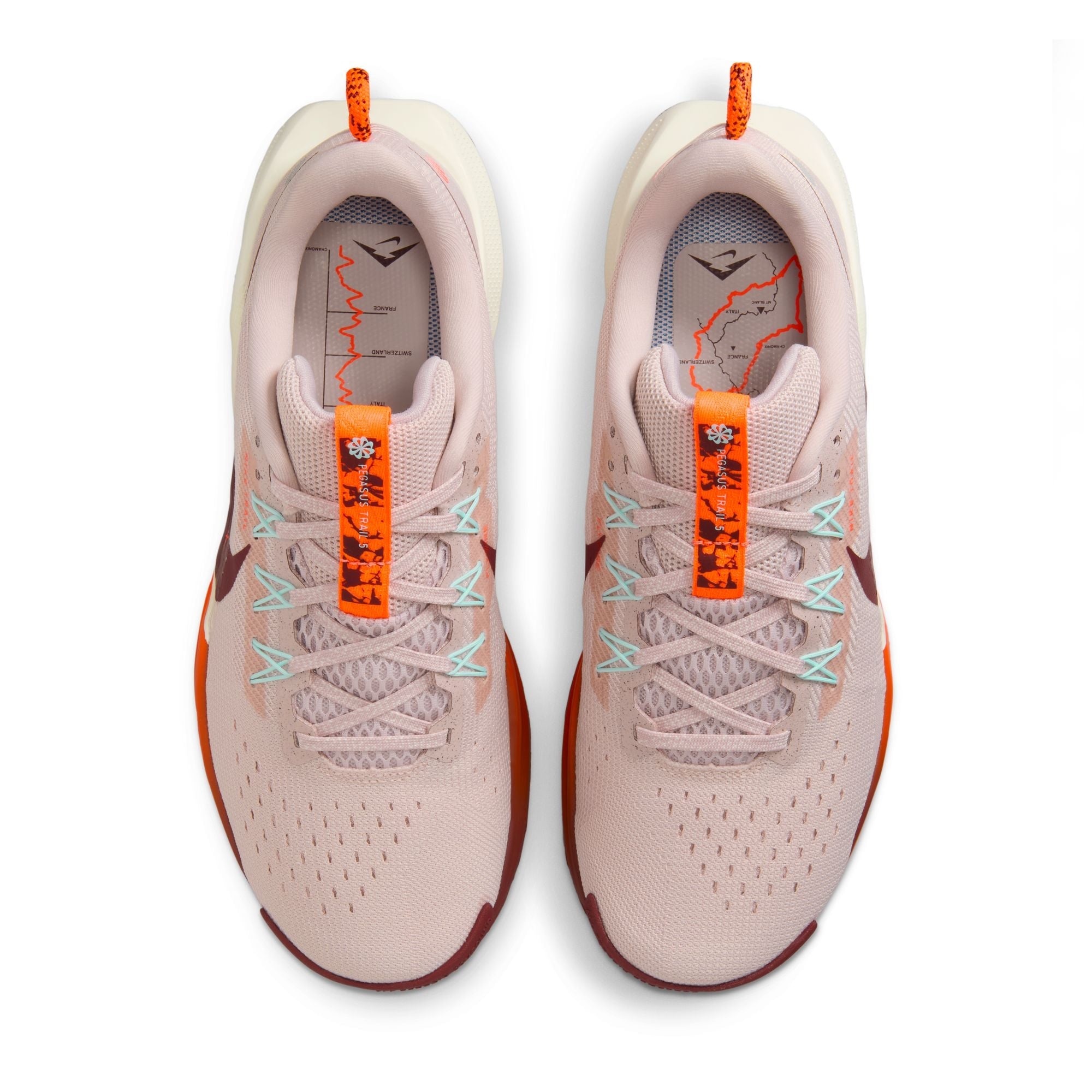 Nike Women’s React Pegasus Trail 5 (602 - Silt Red/Dark Team Red-Hyper Crimson)