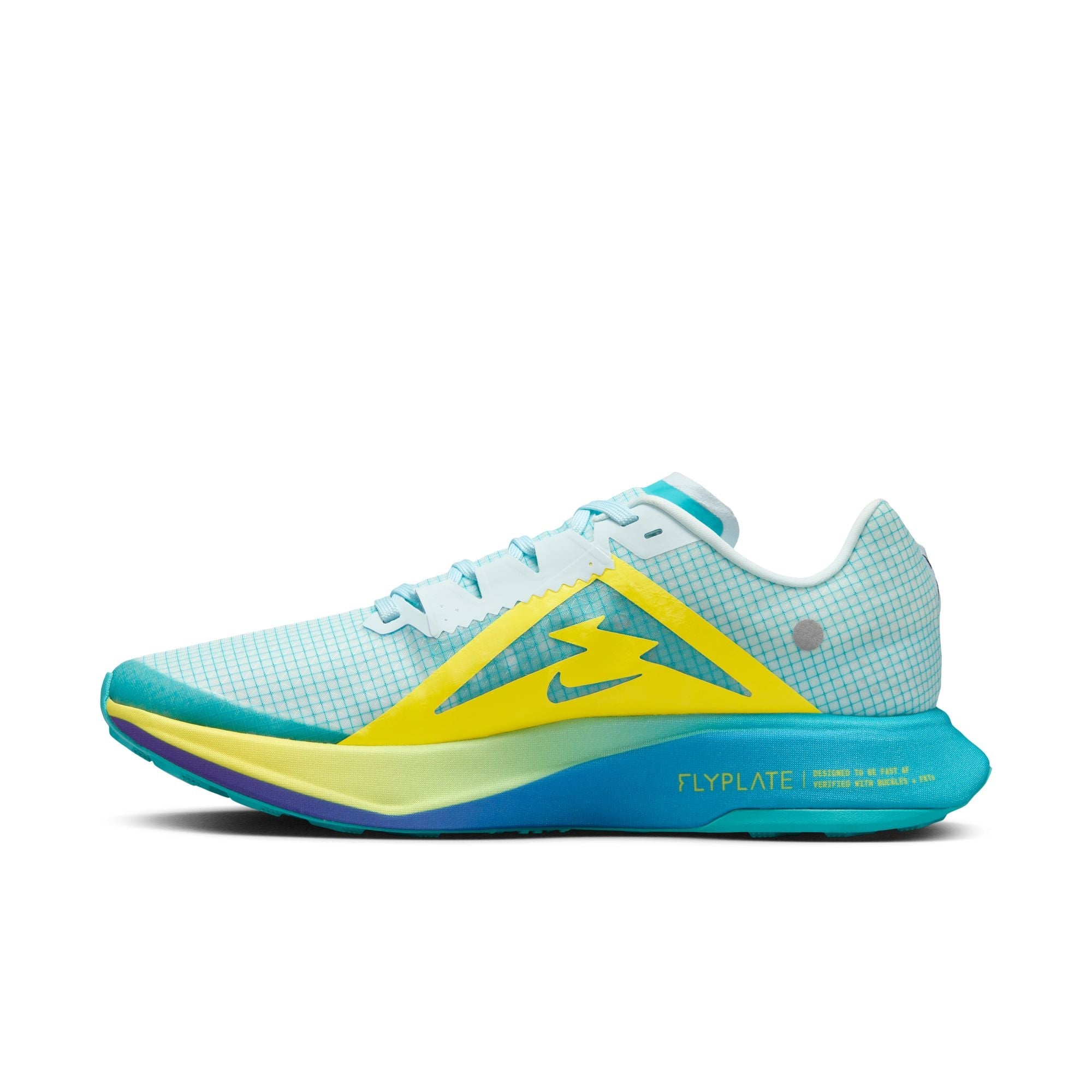 Nike Men’s Ultrafly (Dusty Cactus/Opti Yellow-Glacier Blue)