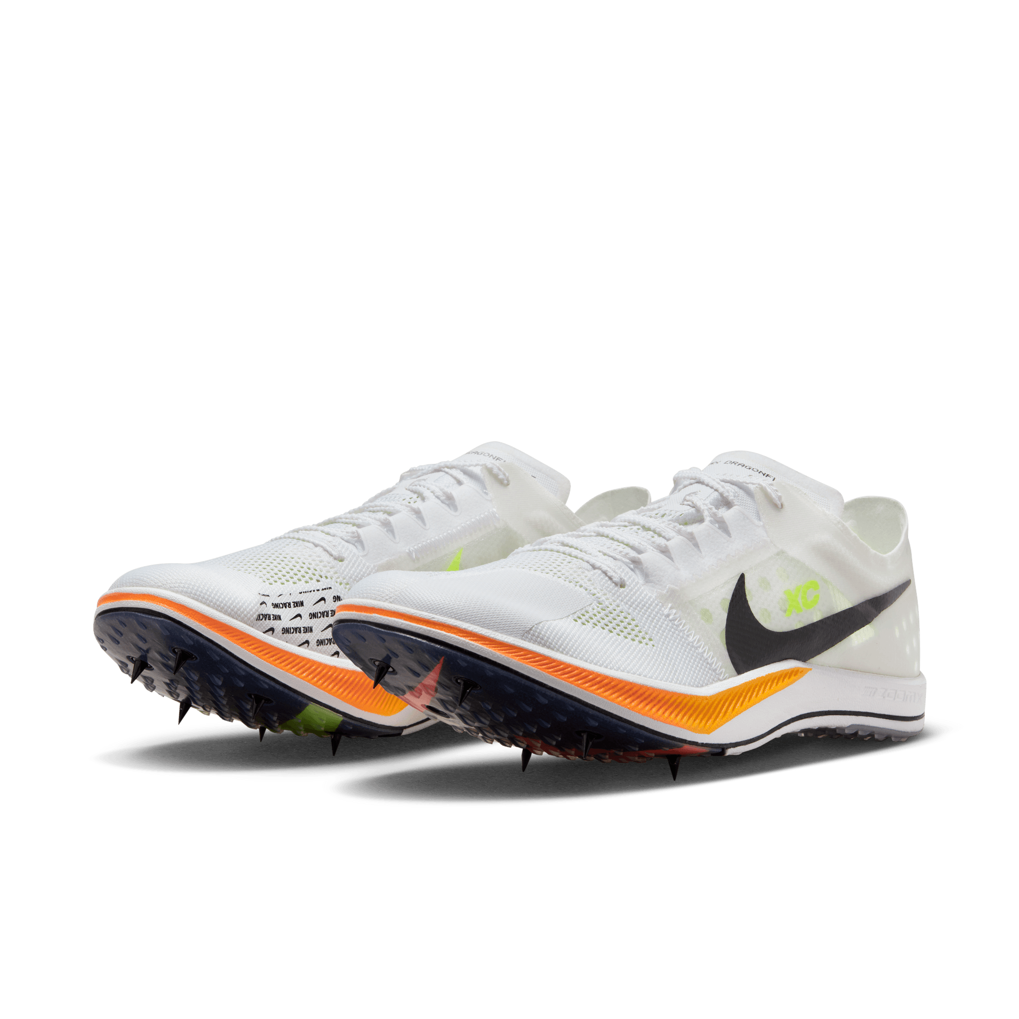 Nike Unisex ZoomX Dragonfly XC (100 - White/Black-Total Orange-Laser Orange)