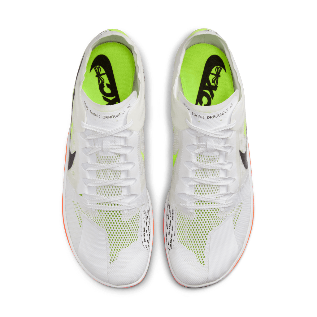 Nike Unisex ZoomX Dragonfly XC (100 - White/Black-Total Orange-Laser Orange)
