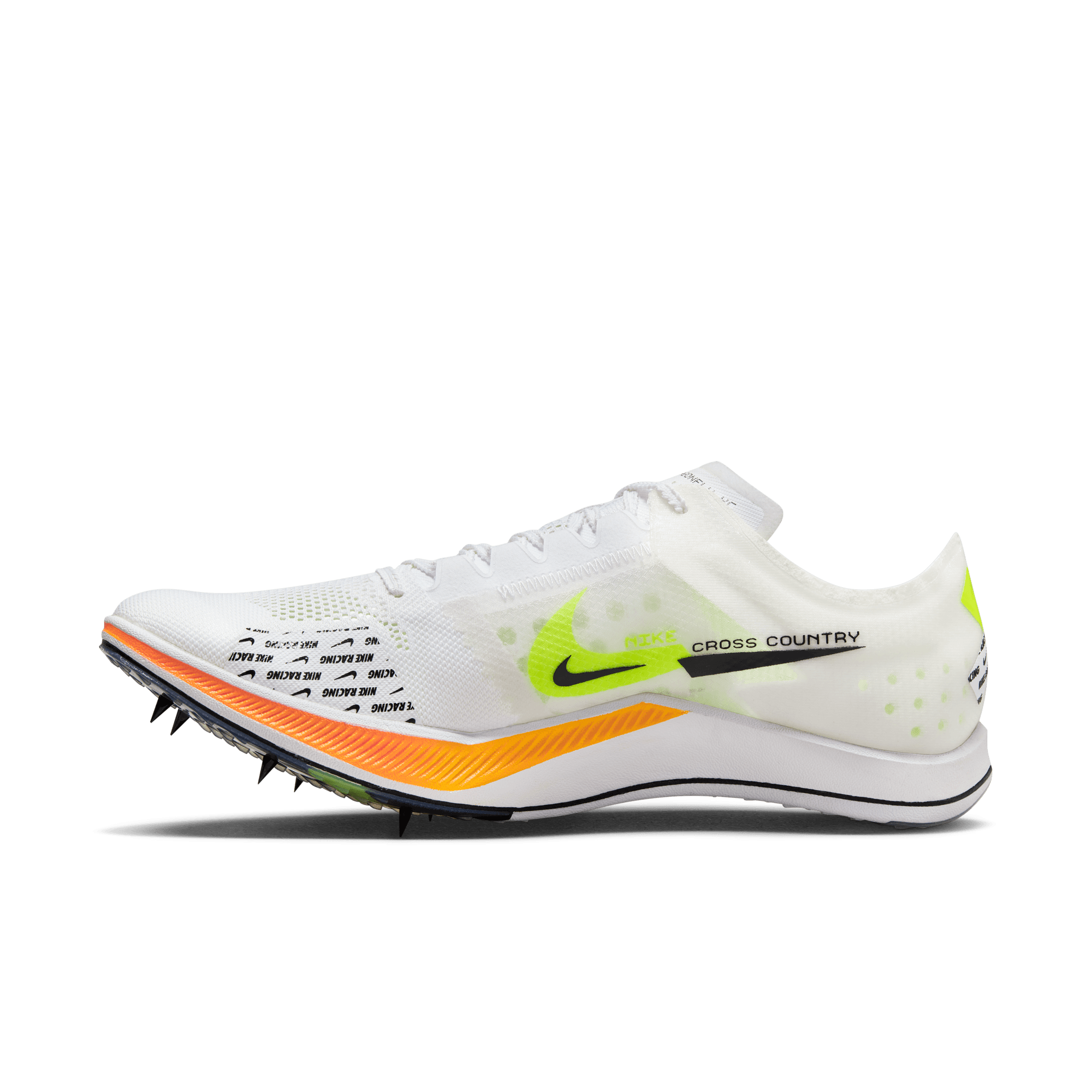 Nike Unisex ZoomX Dragonfly XC (100 - White/Black-Total Orange-Laser Orange)