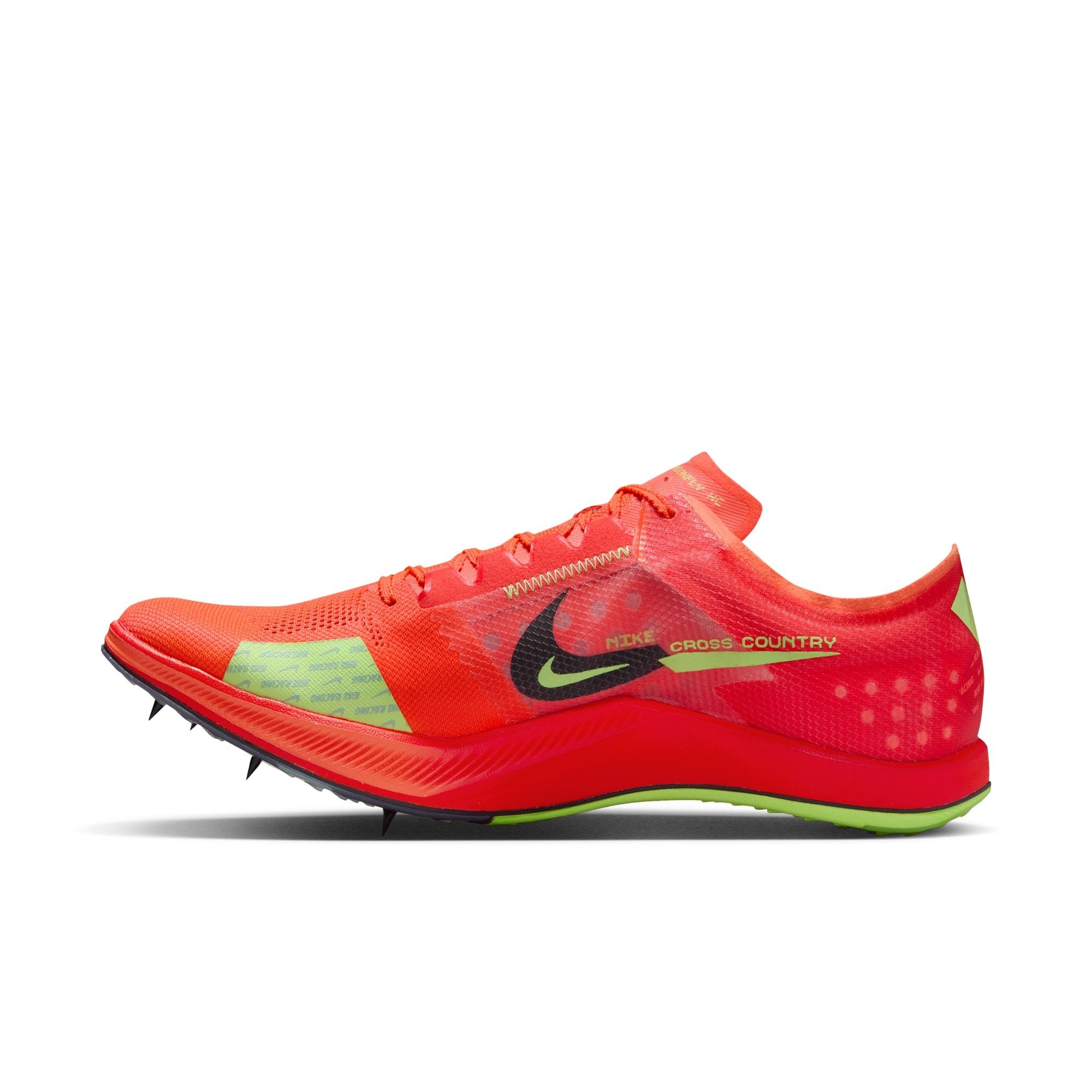 Nike Unisex ZoomX Dragonfly XC (800 - Hyper Orange/Lime Blast-Bright Crimson)