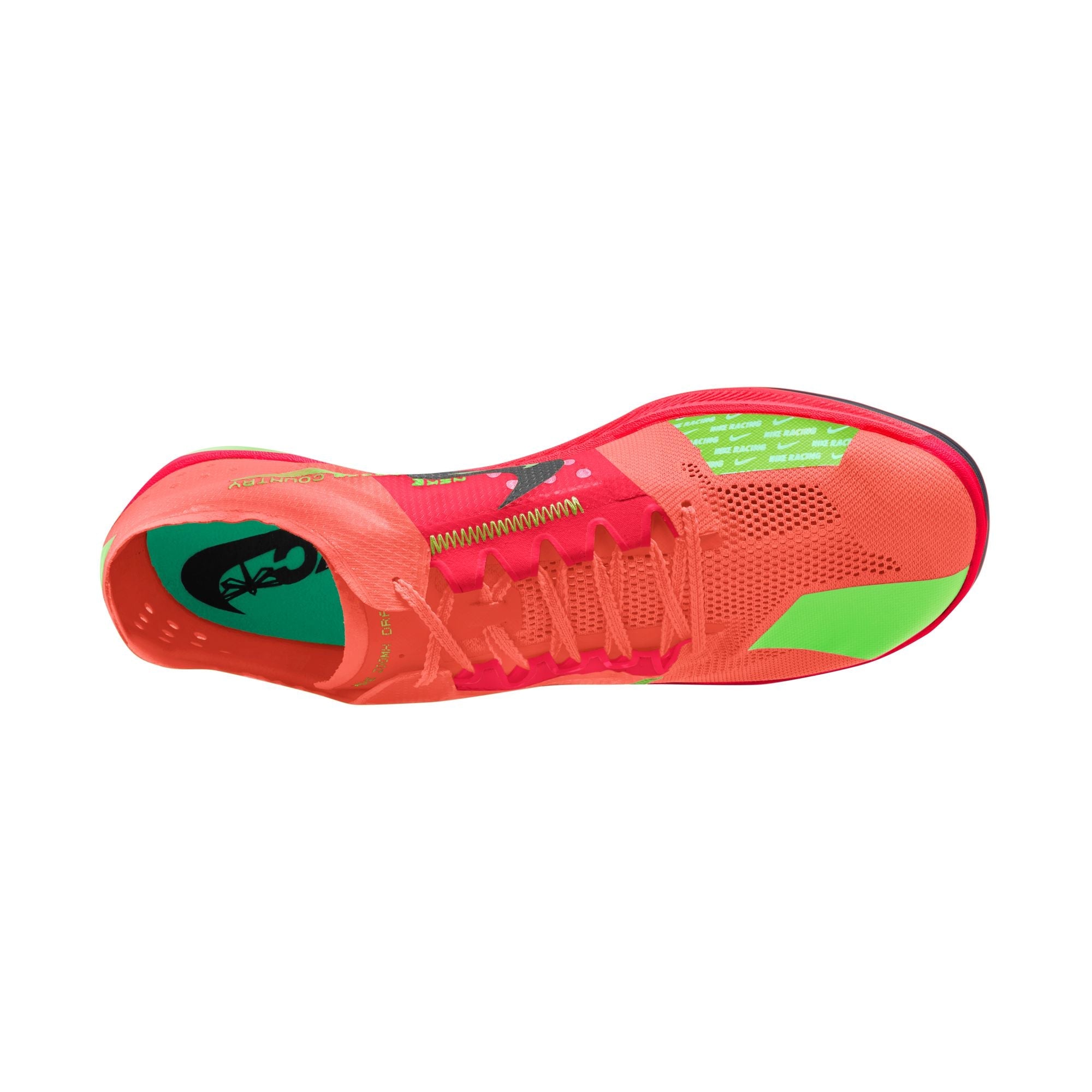 Nike Unisex ZoomX Dragonfly XC (800 - Hyper Orange/Lime Blast-Bright Crimson)