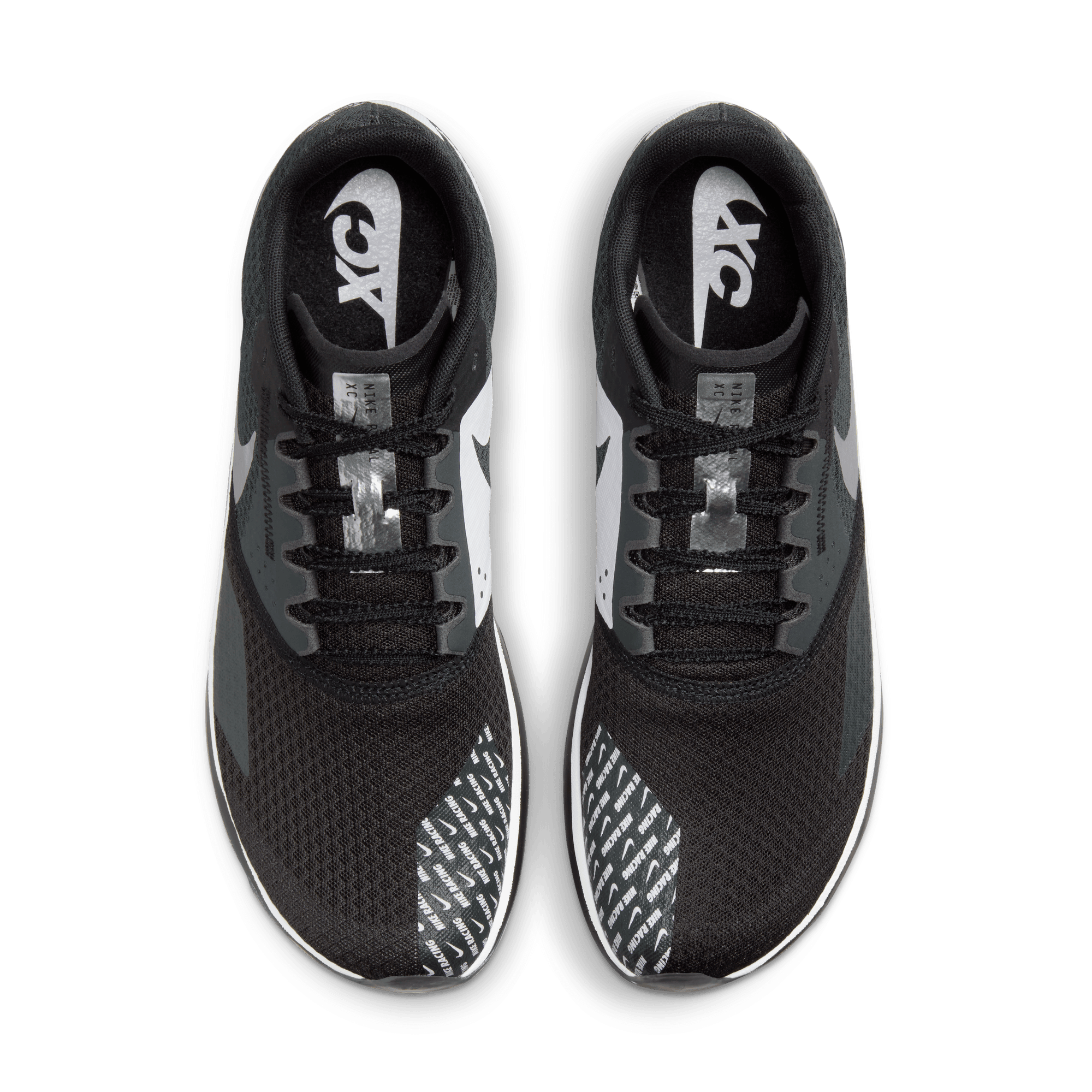 Nike Unisex Zoom Rival XC 6 (001 - Black/Metallic Silver-DK Smoke Grey)