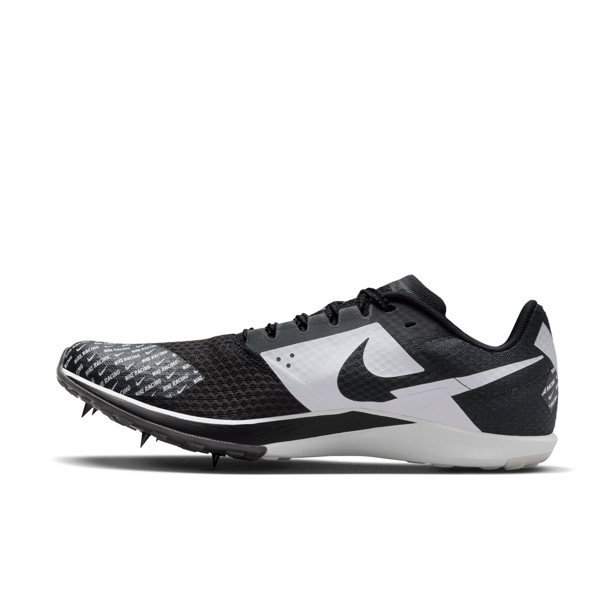 Nike Unisex Zoom Rival XC 6 (001 - Black/Metallic Silver-DK Smoke Grey)