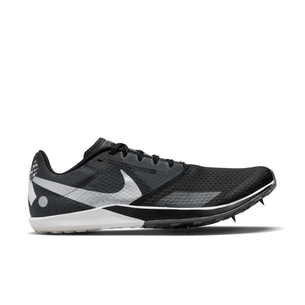 Nike Unisex Zoom Rival XC 6 (001 - Black/Metallic Silver-DK Smoke Grey)