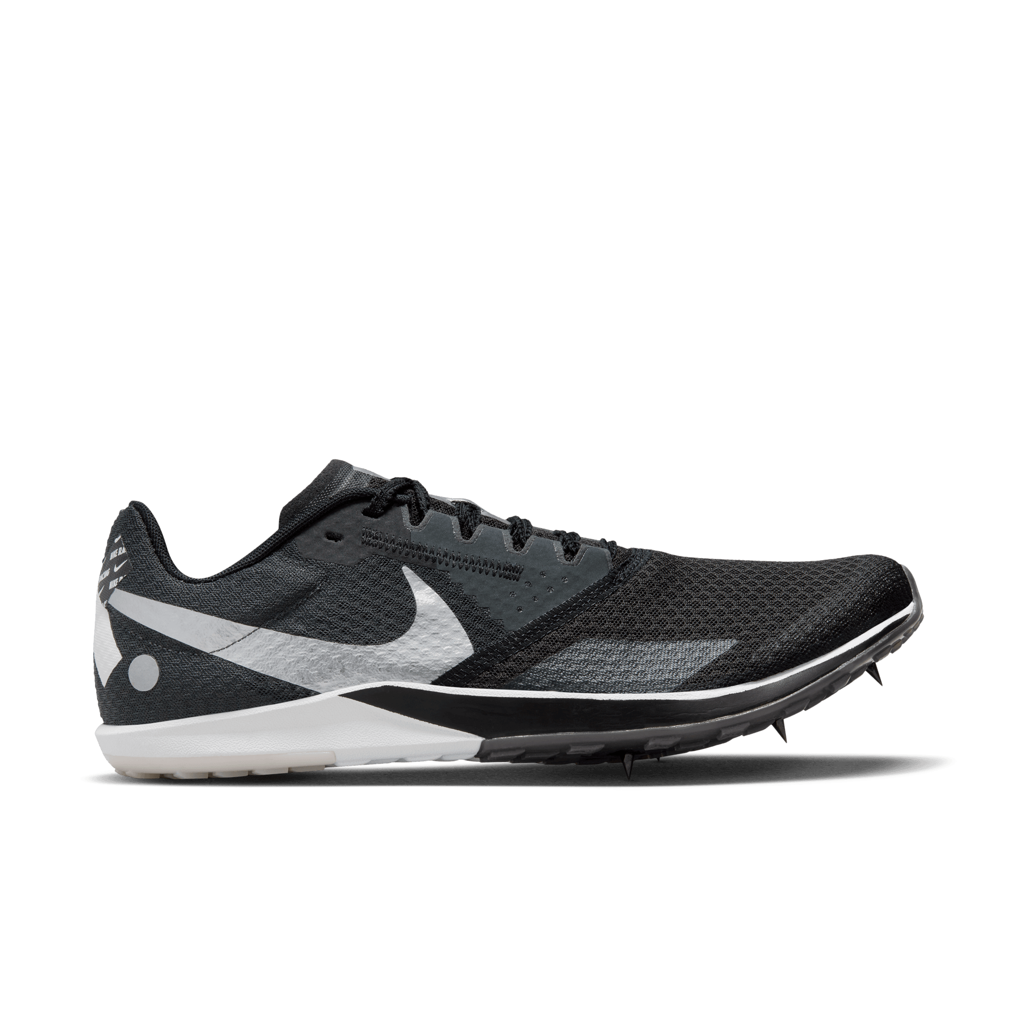 Nike Unisex Zoom Rival XC 6 (001 - Black/Metallic Silver-DK Smoke Grey)