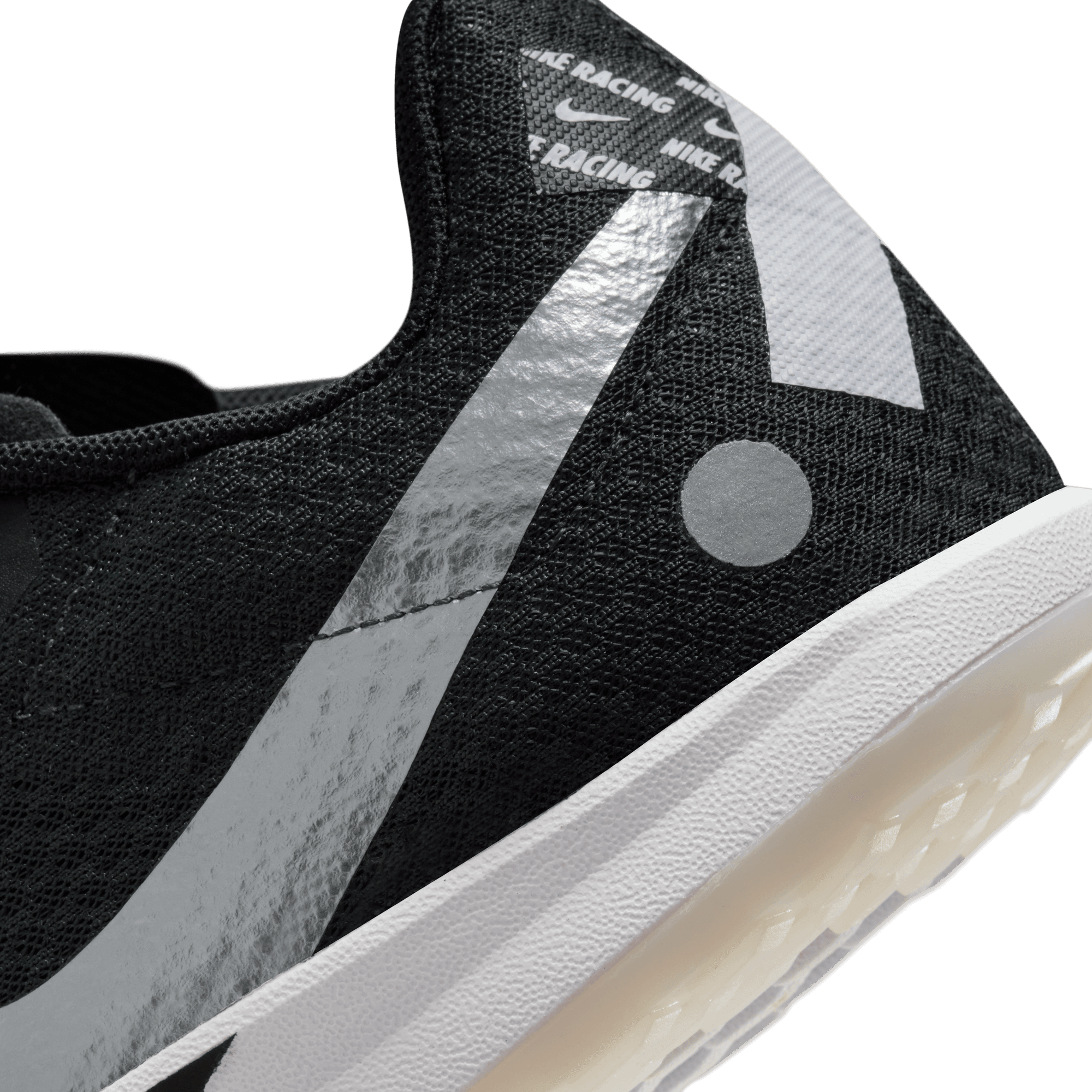 Nike Unisex Zoom Rival XC 6 (001 - Black/Metallic Silver-DK Smoke Grey)