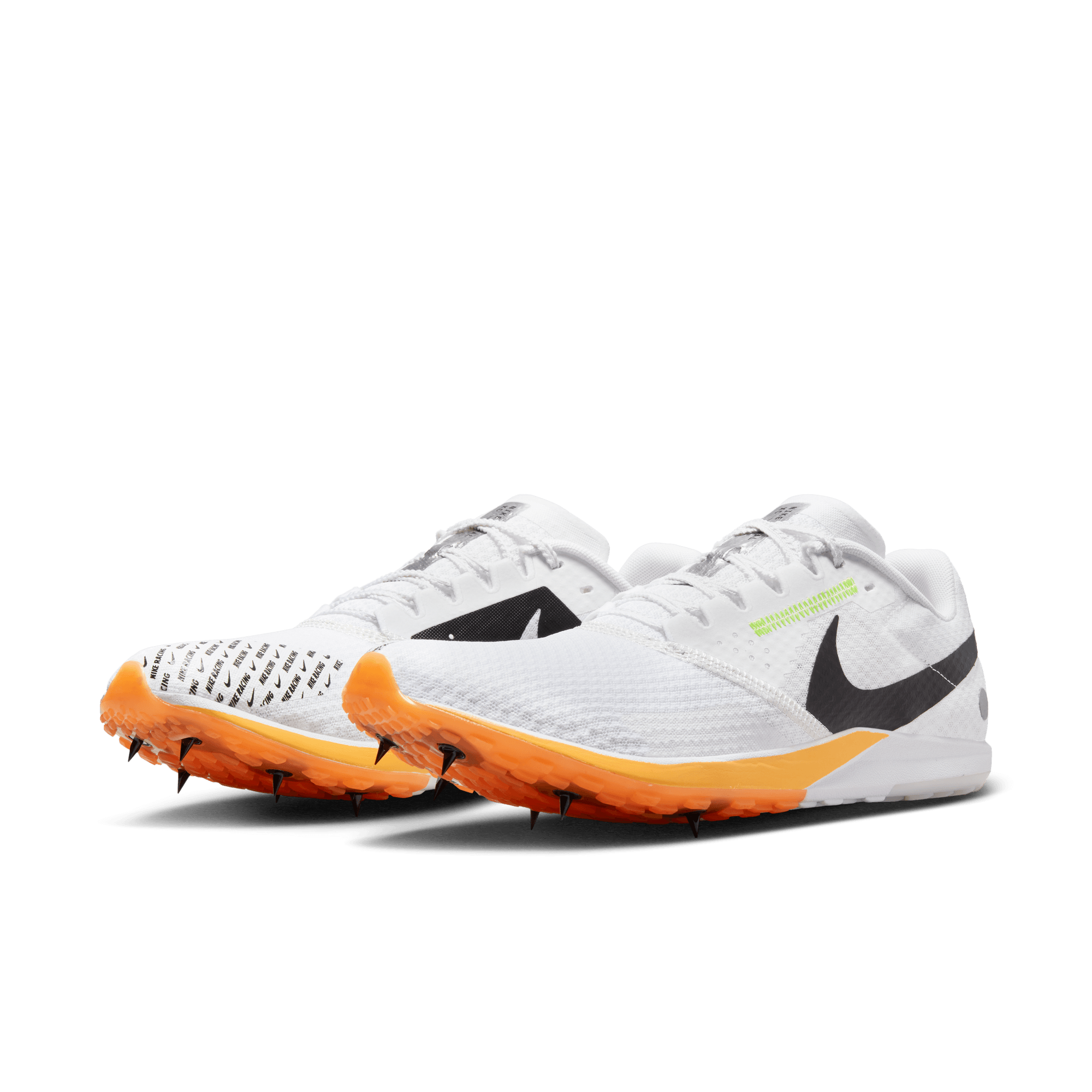 Nike Unisex Zoom Rival XC 6 (100 - White/Black-Total Orange-Laser Orange)