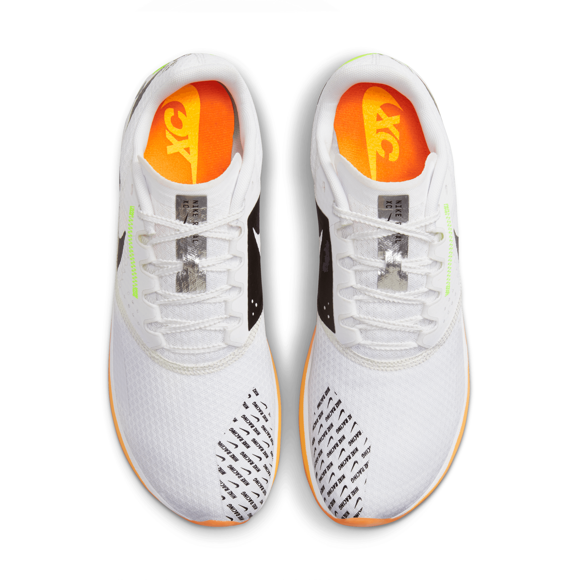 Nike Unisex Zoom Rival XC 6 (100 - White/Black-Total Orange-Laser Orange)