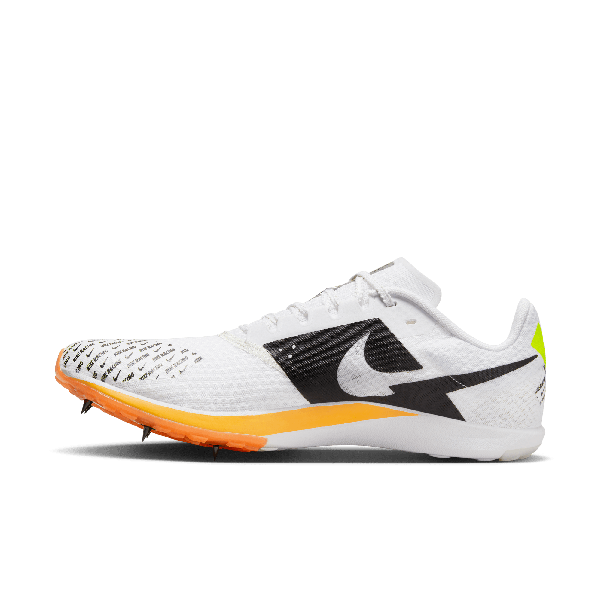 Nike Unisex Zoom Rival XC 6 (100 - White/Black-Total Orange-Laser Orange)