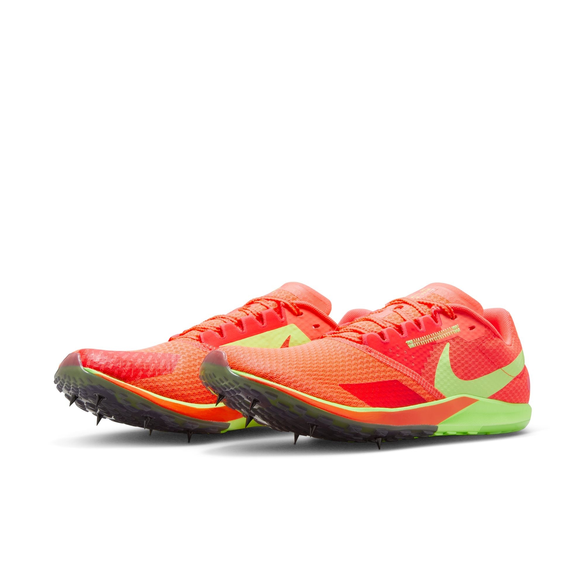 Nike Unisex Zoom Rival XC 6 (800 - Hyper Orange/Lime Blast-Bright Crimson)