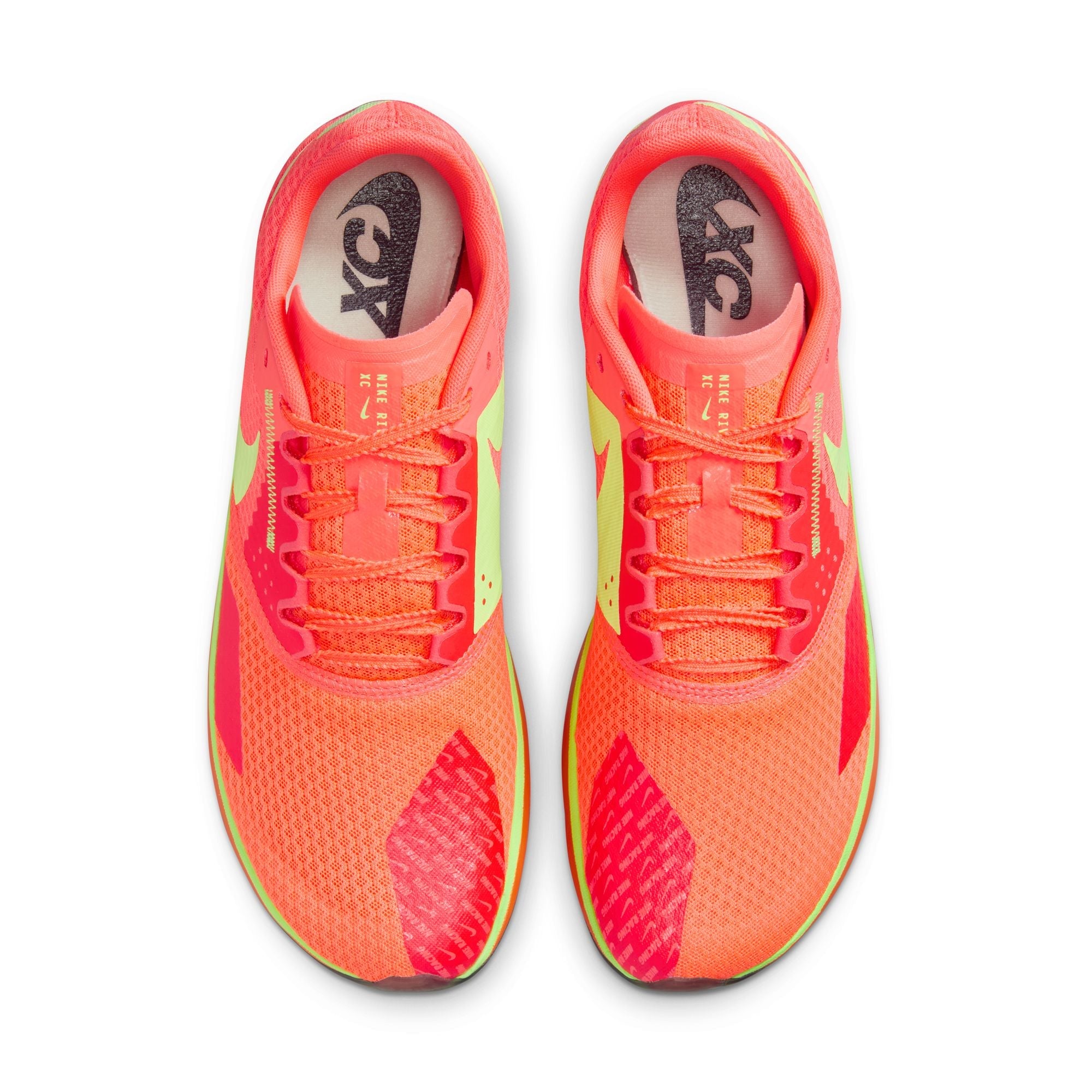 Nike Unisex Zoom Rival XC 6 (800 - Hyper Orange/Lime Blast-Bright Crimson)