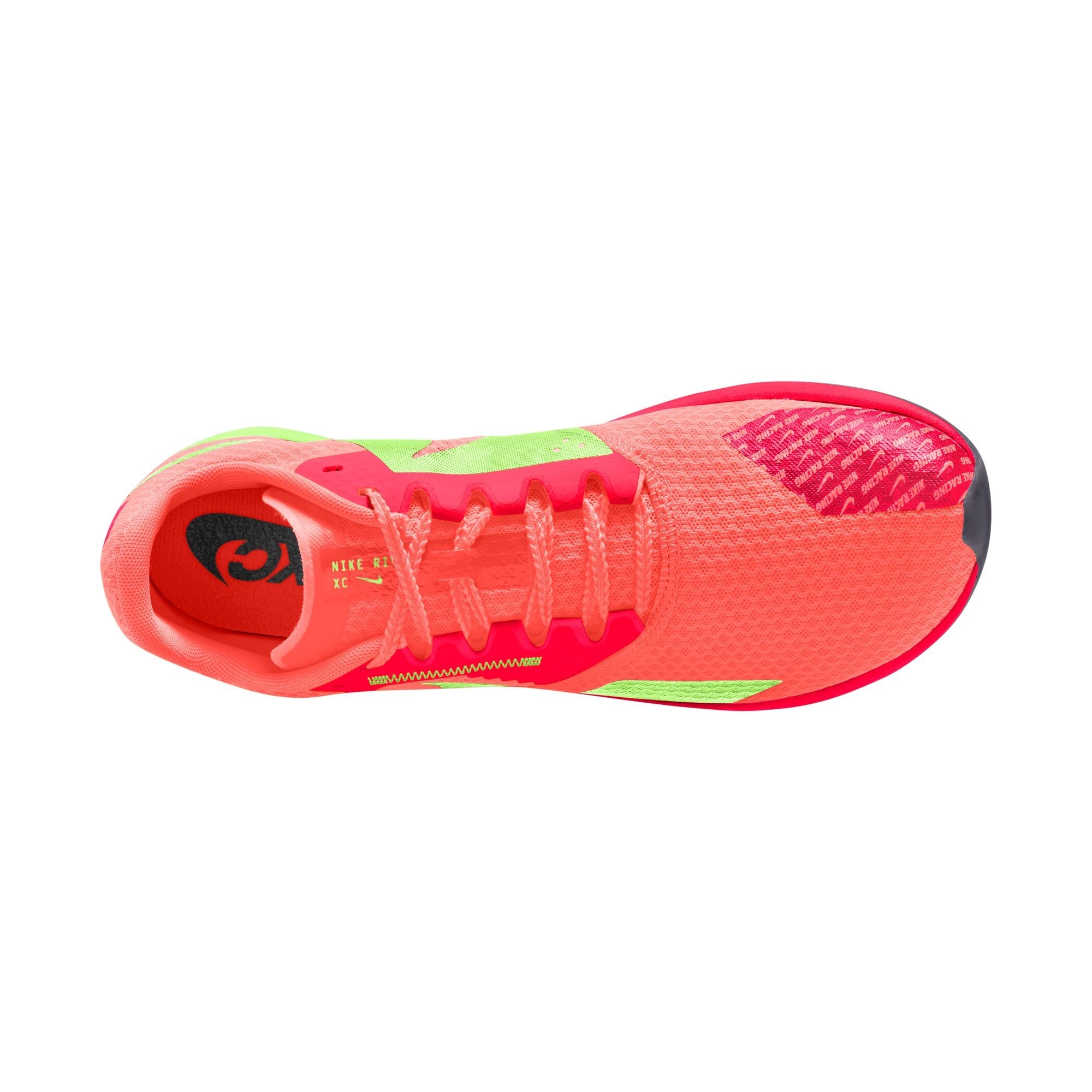 Nike Unisex Zoom Rival XC 6 (800 - Hyper Orange/Lime Blast-Bright Crimson)