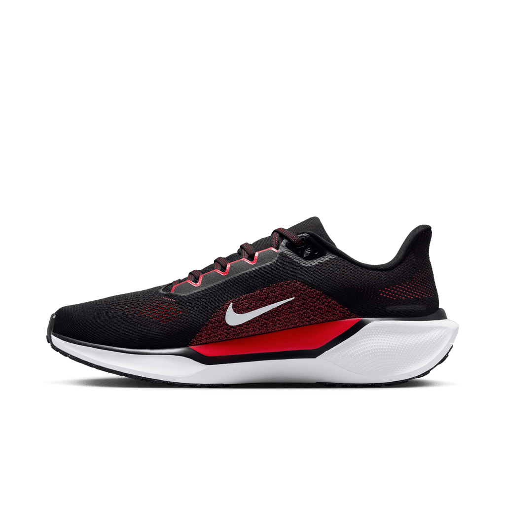 Nike Men's Pegasus 41 (003 - Black/White-Fire Red)