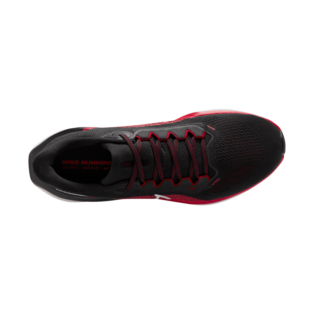 Nike Men's Pegasus 41 (003 - Black/White-Fire Red)