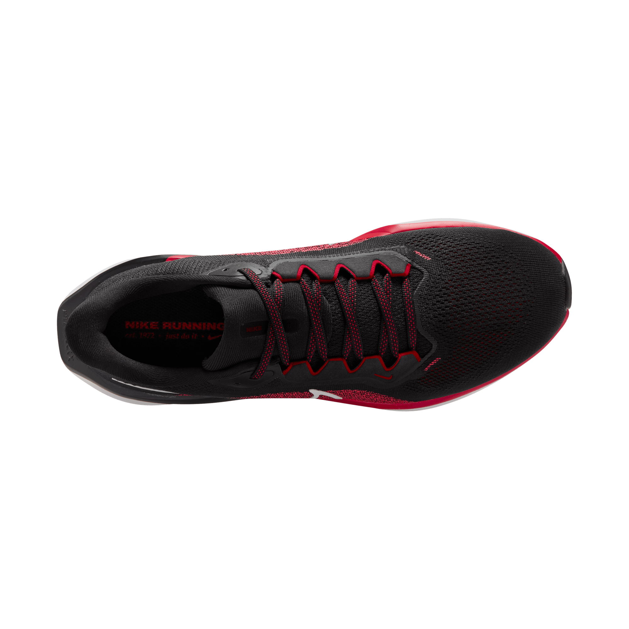 Nike Men's Pegasus 41 (003 - Black/White-Fire Red)
