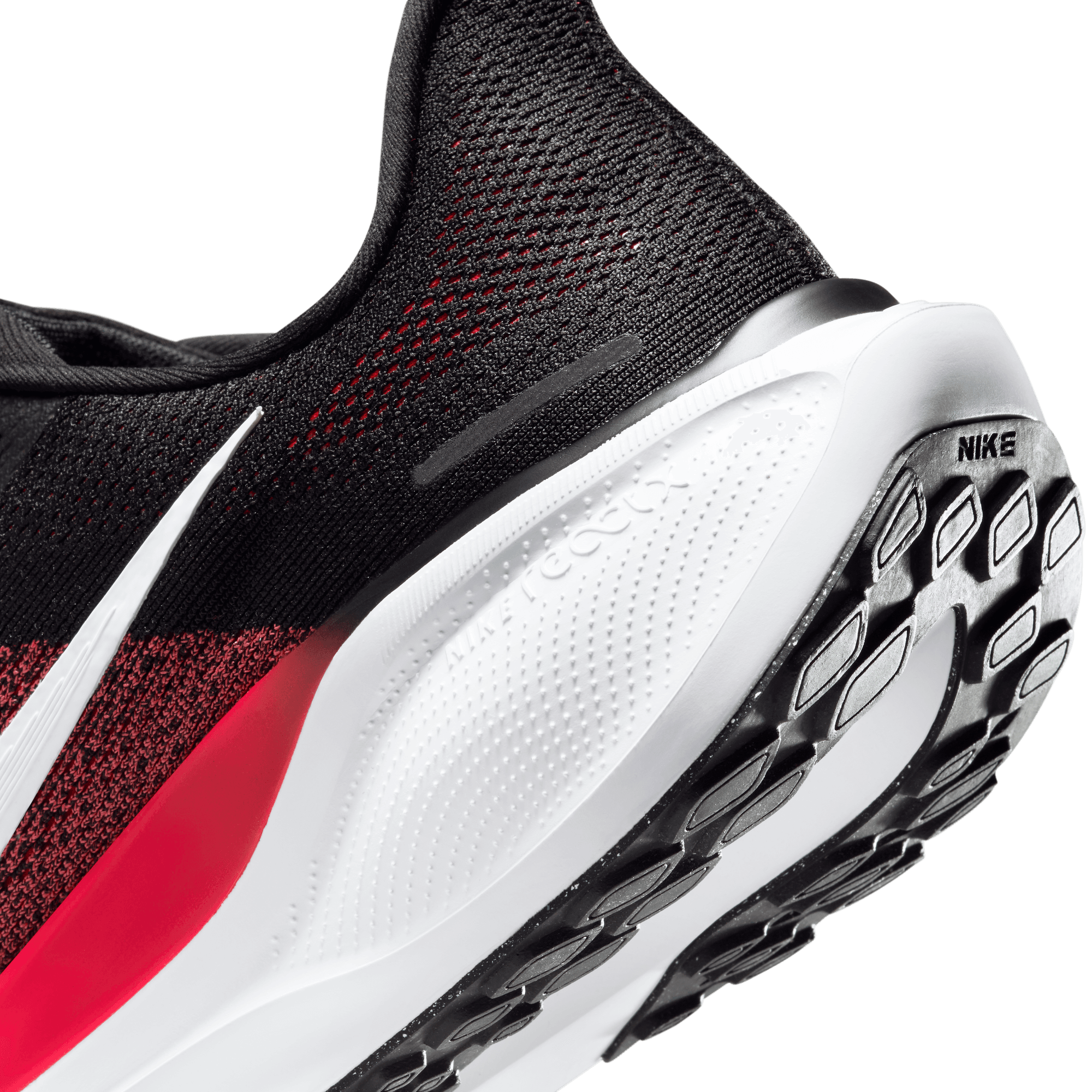 Nike Men's Pegasus 41 (003 - Black/White-Fire Red)