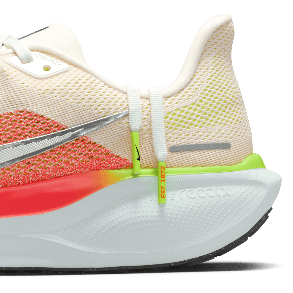 Nike Men's Pegasus 41 (100 - Summit White/Chrome-Bright Crimson)