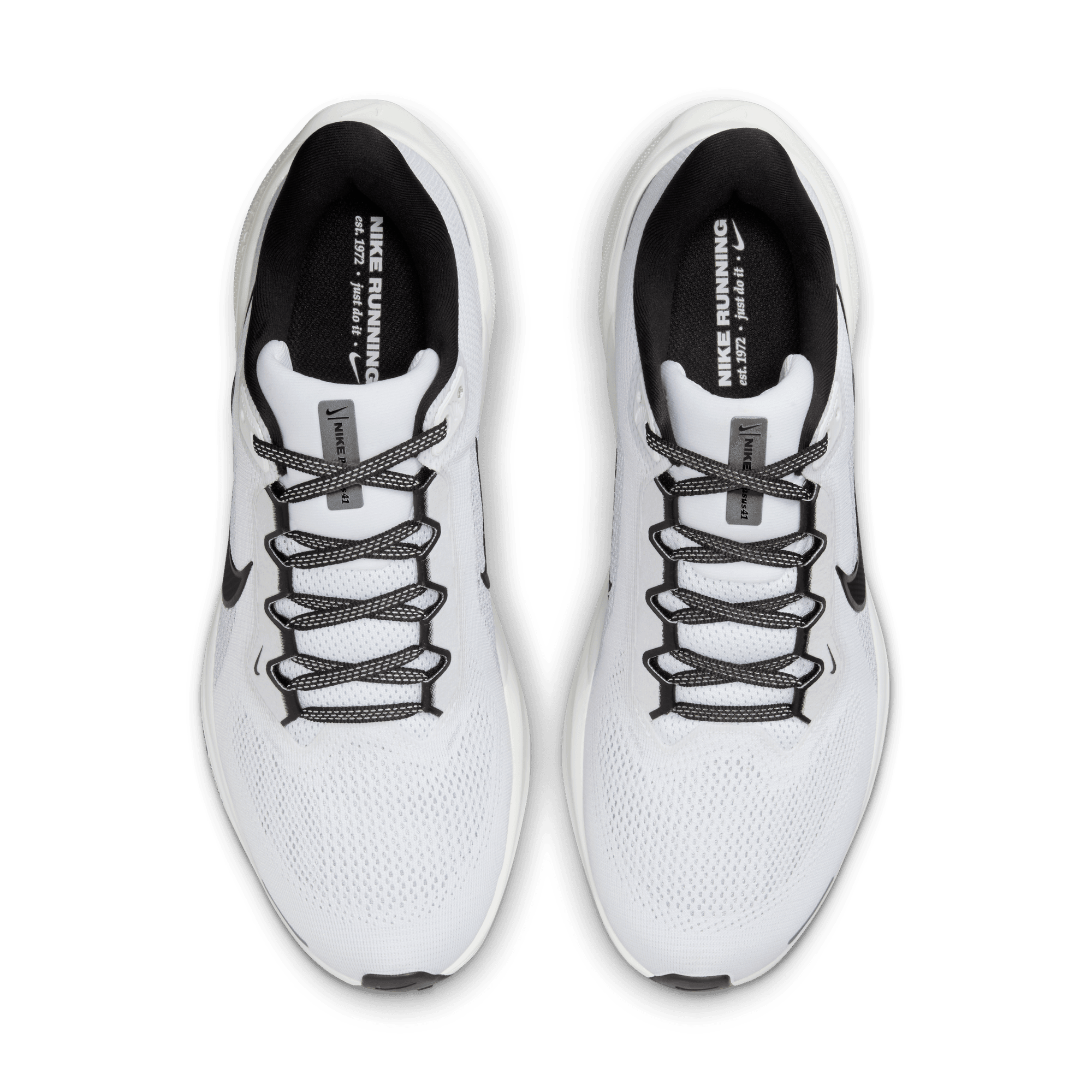 Nike Men's Pegasus 41 (105 - White/Black-Pure Platinum-Summit White)