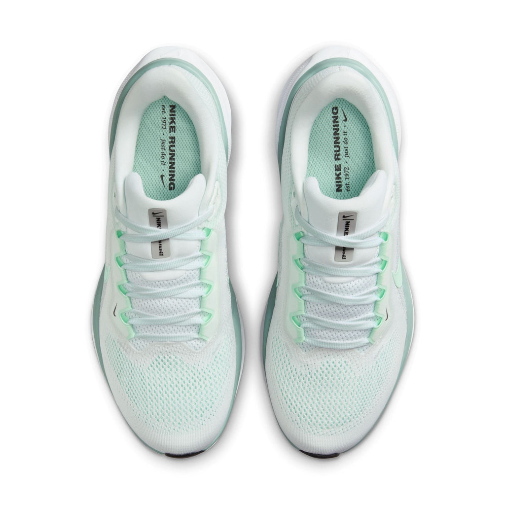 Nike Women's Pegasus 41 (113 - White/Mint Foam-Pure Platinum-Cannon)