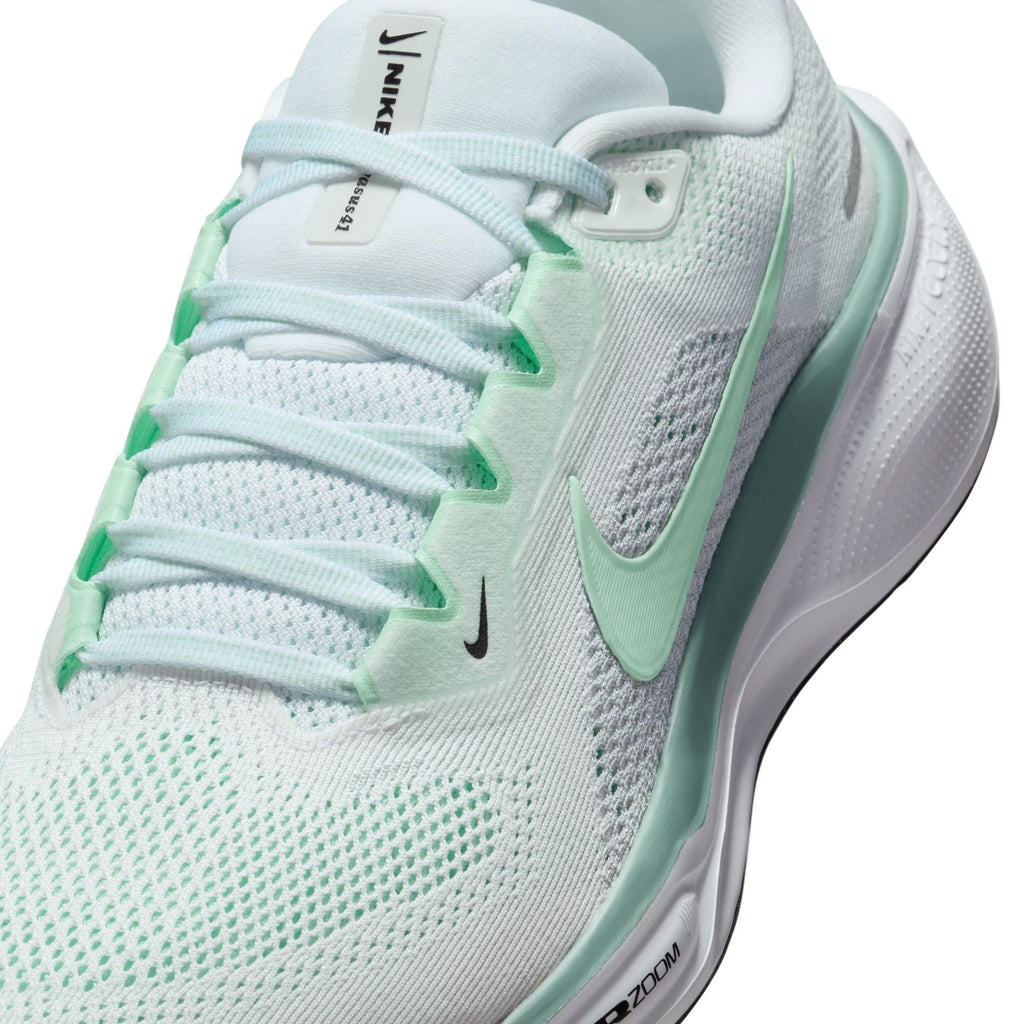 Nike Women's Pegasus 41 (113 - White/Mint Foam-Pure Platinum-Cannon)