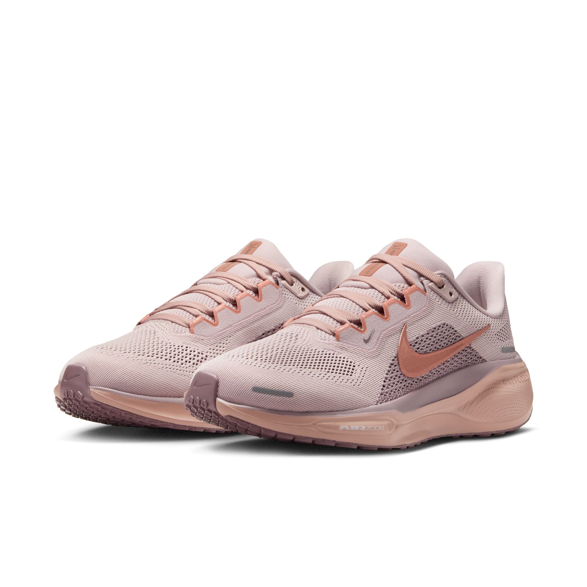 Nike Women's Pegasus 41 (604 - Silt Red/MTLC Rose Gold-Particle Pink)