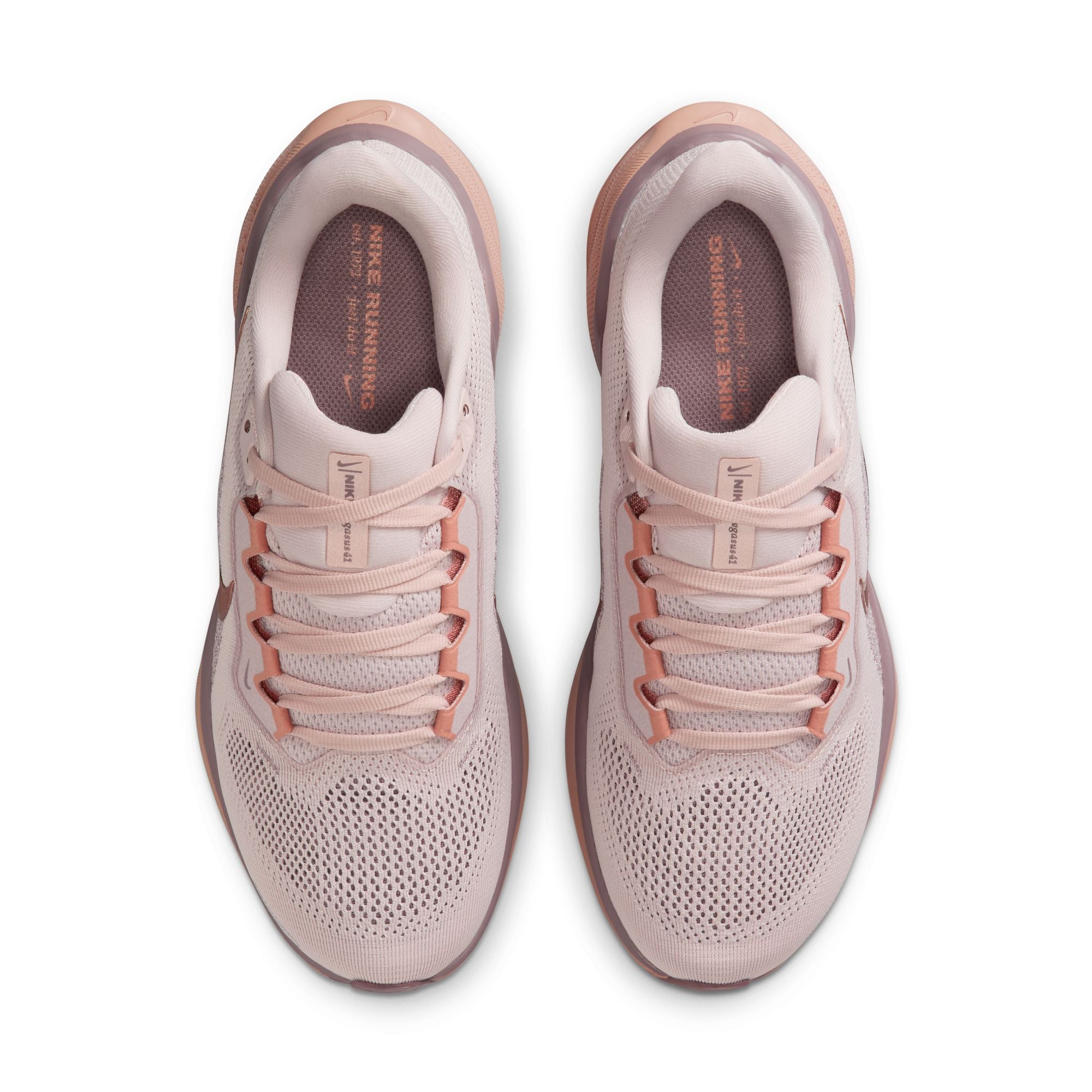 Nike Women's Pegasus 41 (604 - Silt Red/MTLC Rose Gold-Particle Pink)