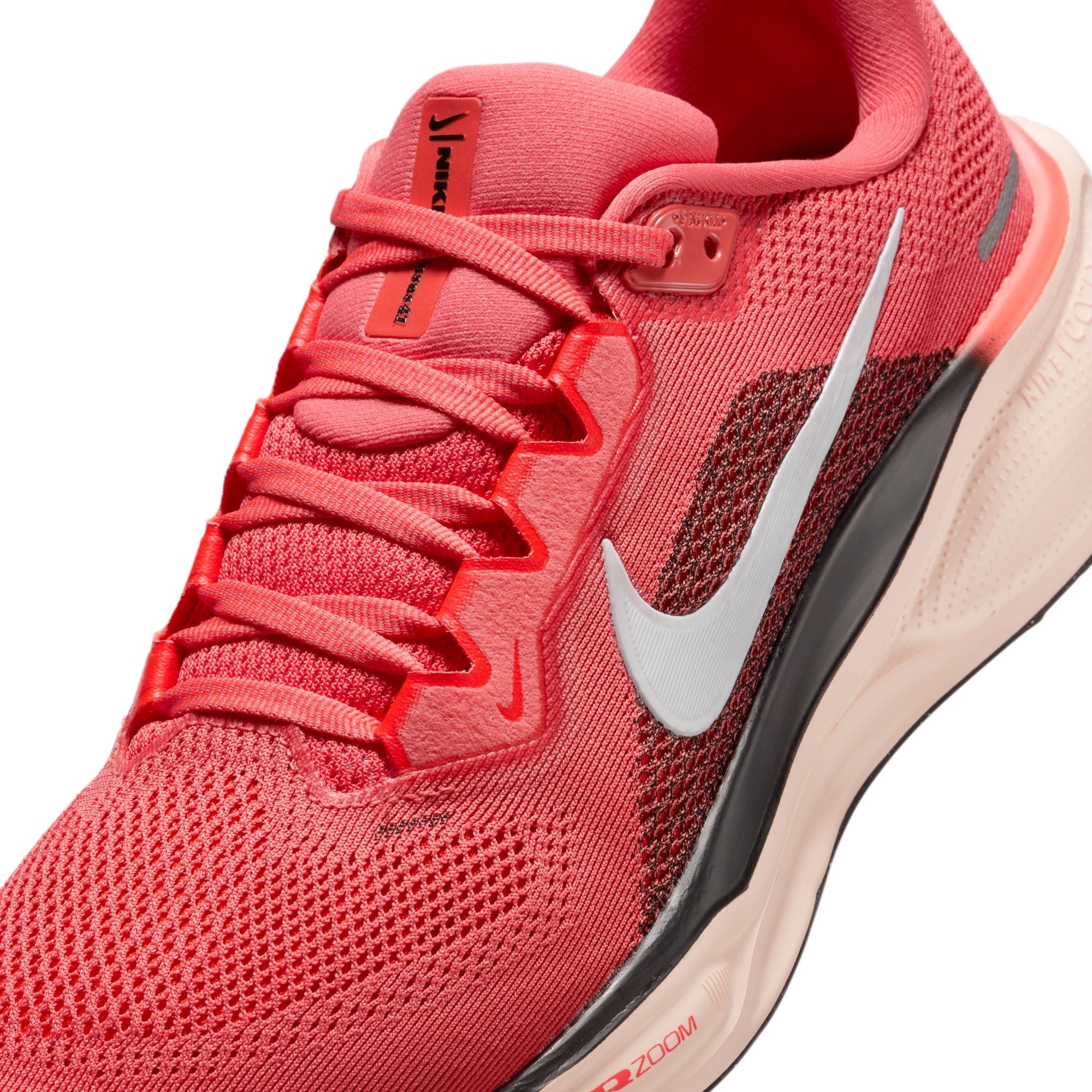 Nike Women's Pegasus 41 (801 - Magic Ember/White-Black-Washed Coral)