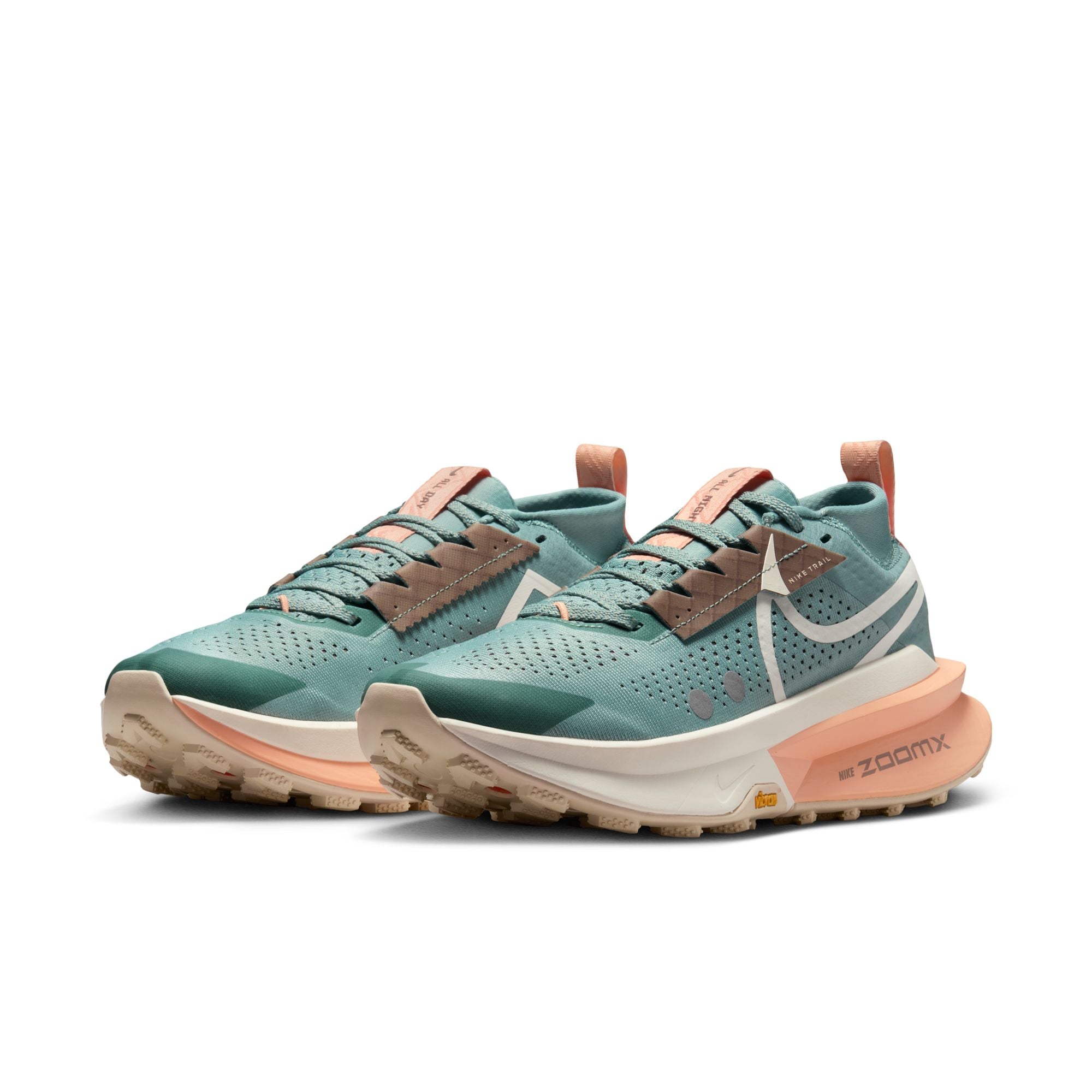 Nike Women’s Zegama Trail 2 (008 - Cannon/Soft Pearl-Orange Chalk)
