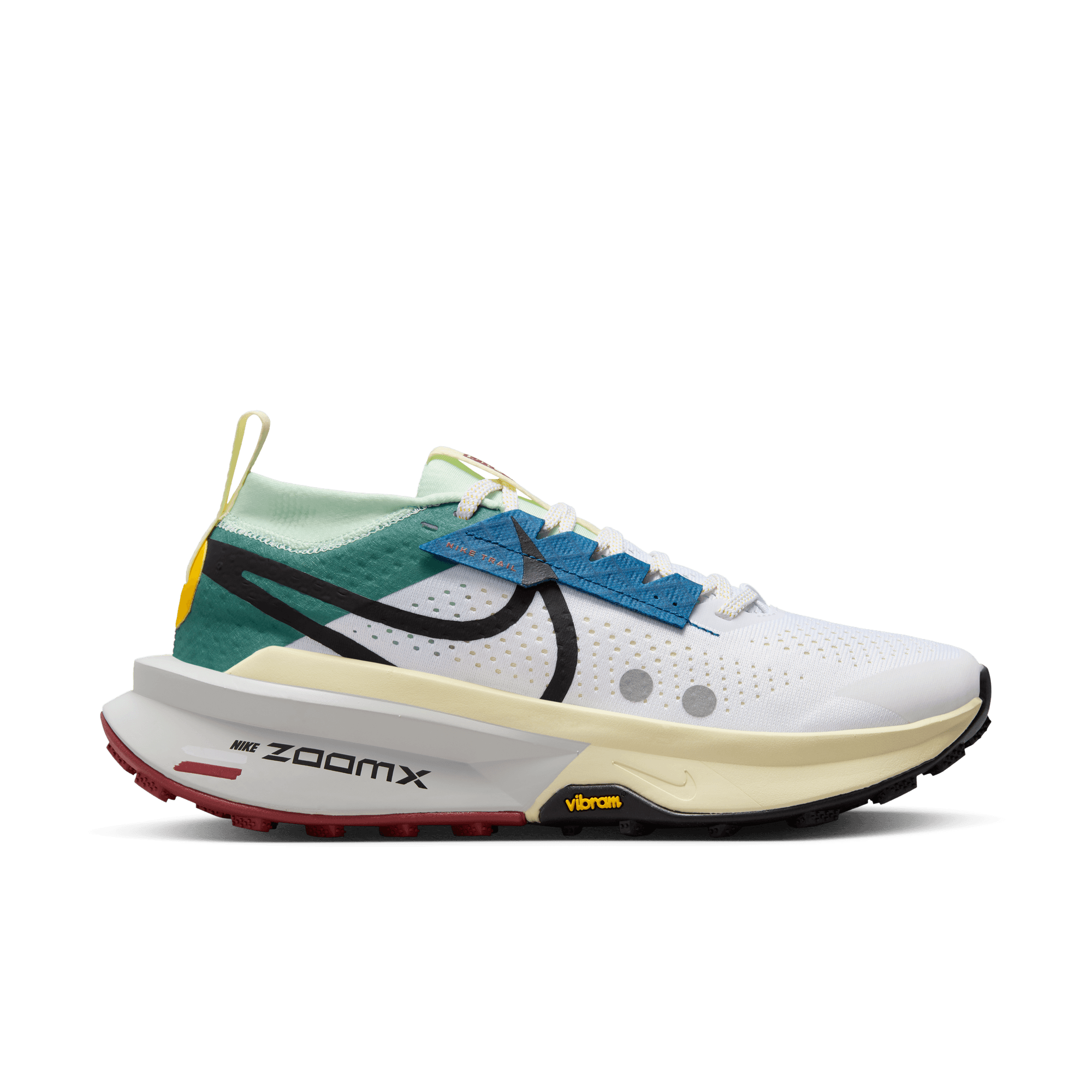Nike Women’s Zegama Trail 2 (101 - White/Black-Bicoastal-Court Blue)