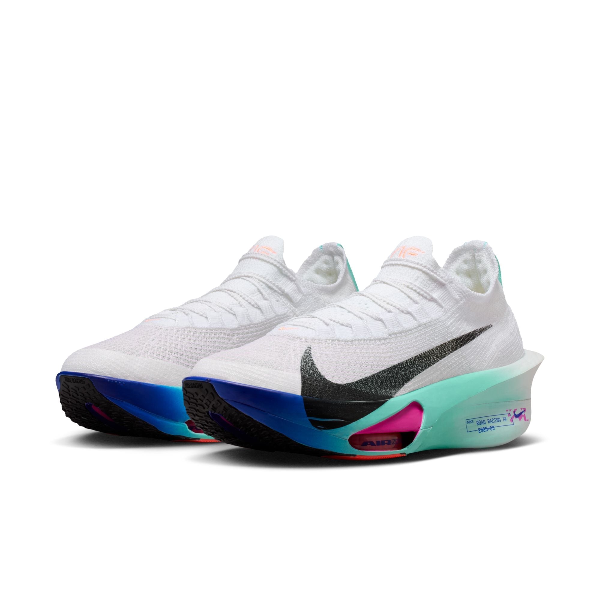 Nike Men's Alphafly 3 (104 - White/Black-Hyper Turqoise-Concord)