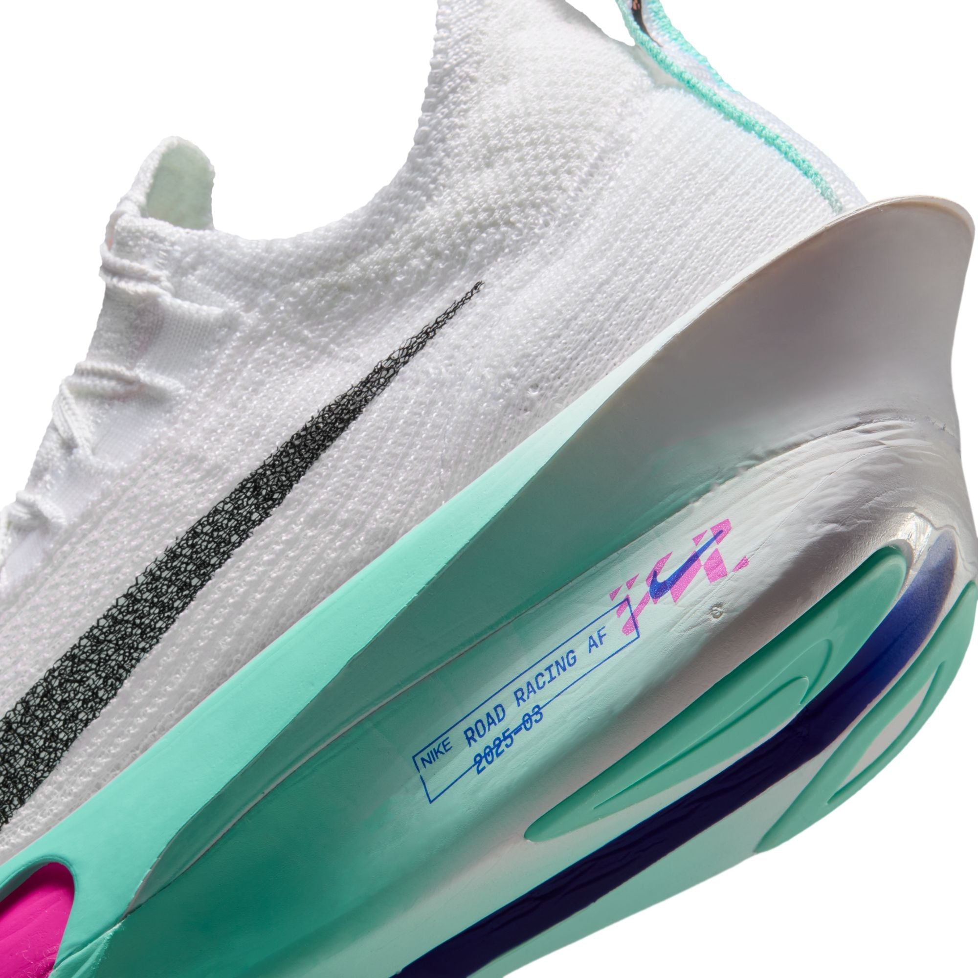 Nike Men's Alphafly 3 (104 - White/Black-Hyper Turqoise-Concord)