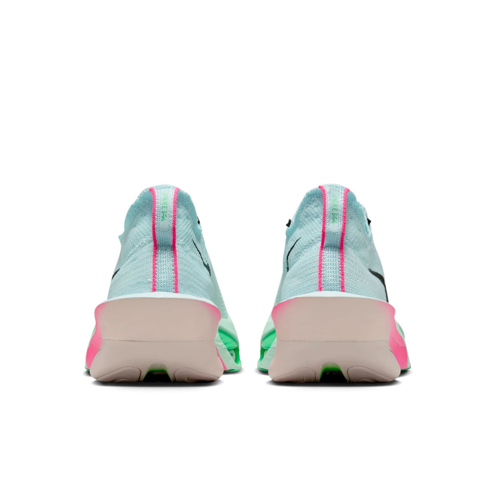 Nike Men's Alphafly 3 (400 - Glacier Blue/Black-Mint Foam-Green Shock)