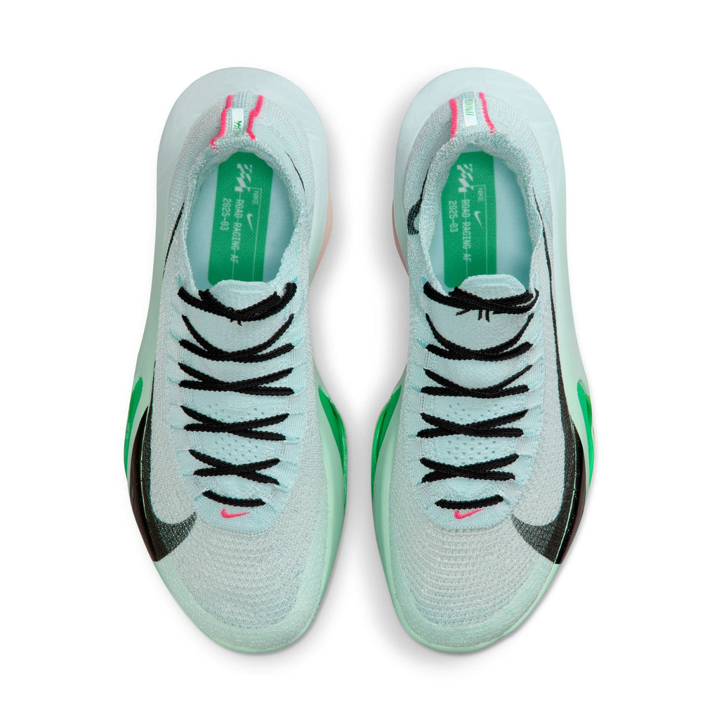 Nike Men's Alphafly 3 (400 - Glacier Blue/Black-Mint Foam-Green Shock)