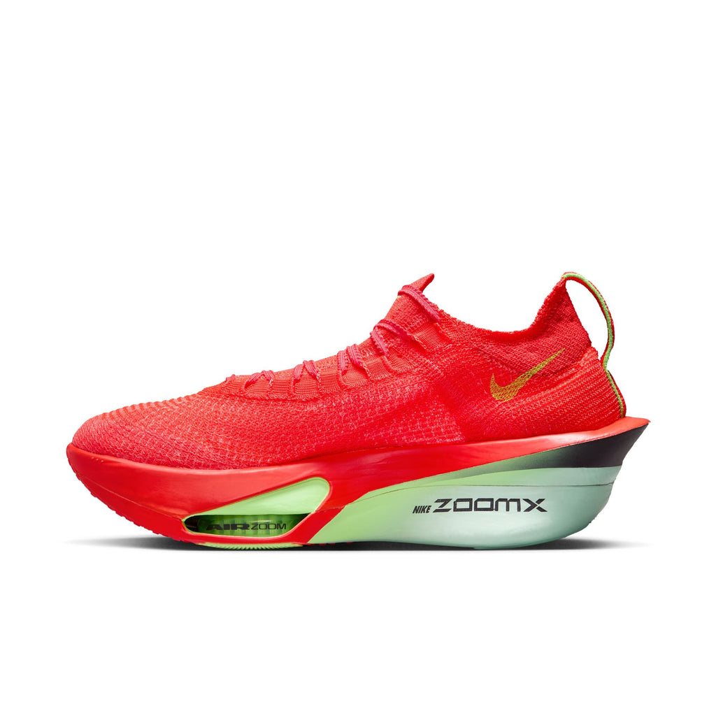 Nike Men's Alphafly 3 (600 - Bright Crimson/Cave Purple-Lime Blast