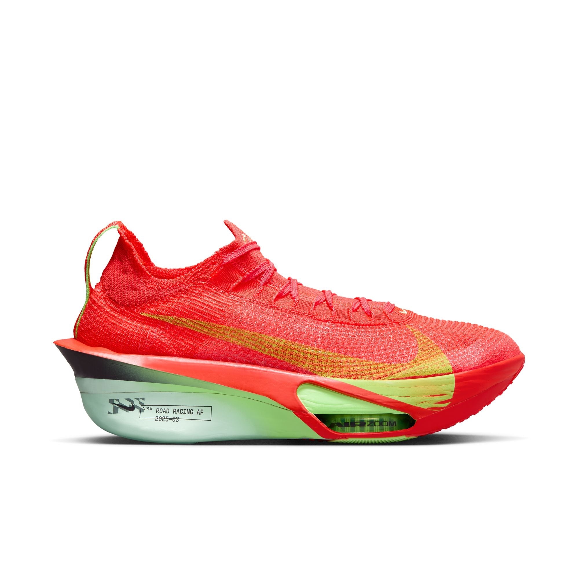 Nike Men's Alphafly 3 (600 - Bright Crimson/Cave Purple-Lime Blast