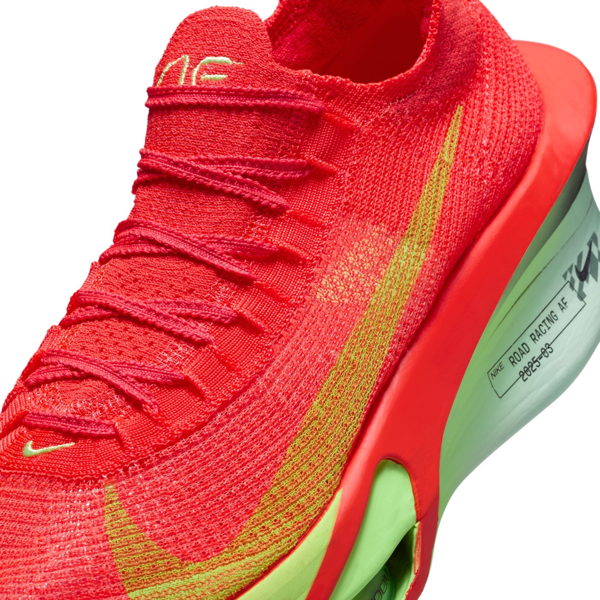 Nike Men's Alphafly 3 (600 - Bright Crimson/Cave Purple-Lime Blast