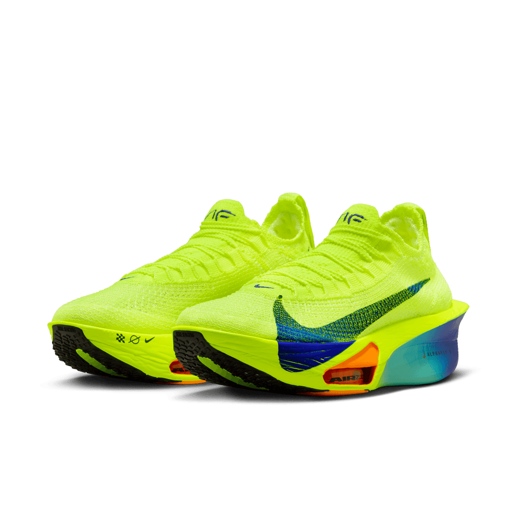 Nike Women's Alphafly 3 "Fast Pack" (700 - Volt/Concord/DustyCactus/Total Orange)