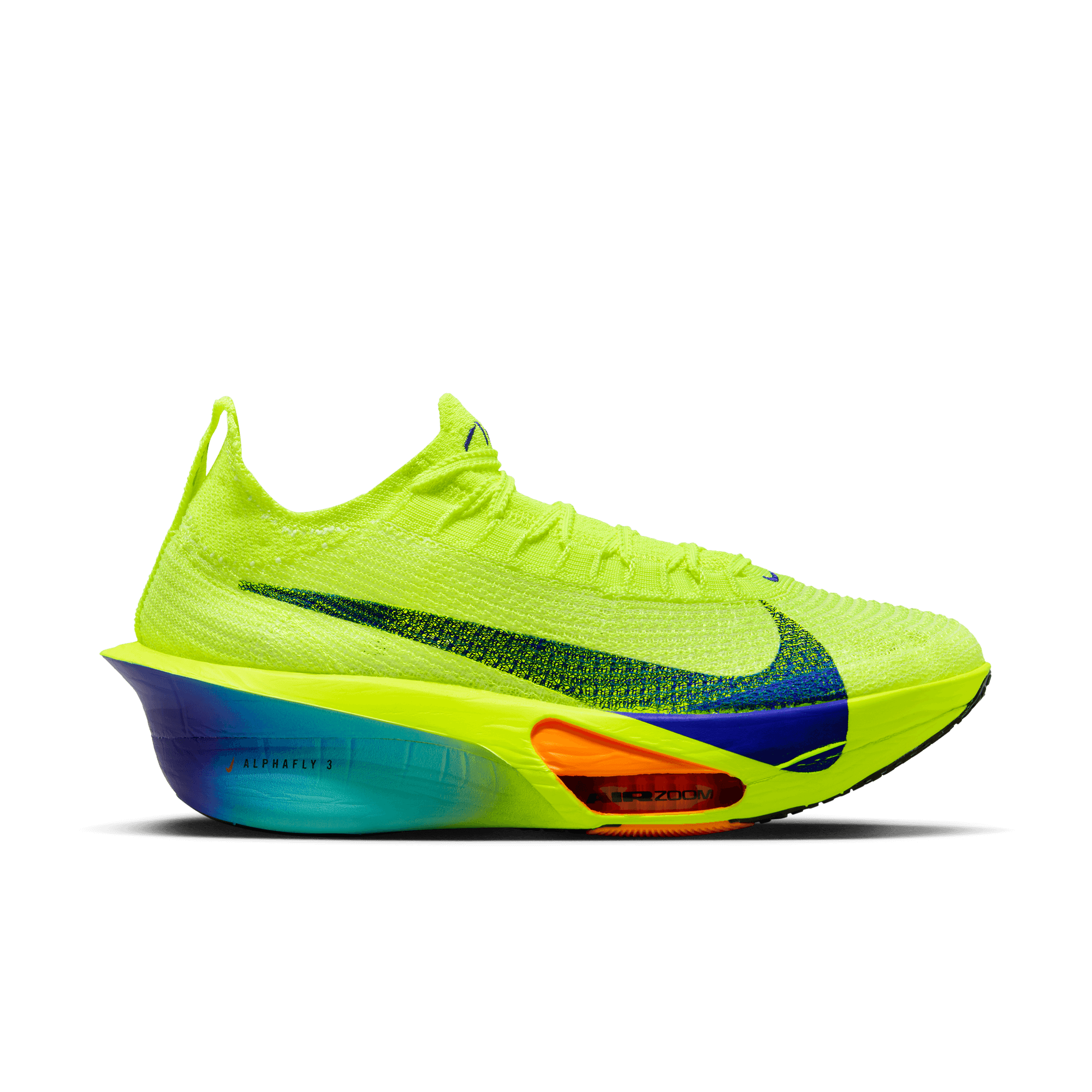 Nike Women's Alphafly 3 "Fast Pack" (700 - Volt/Concord/DustyCactus/Total Orange)