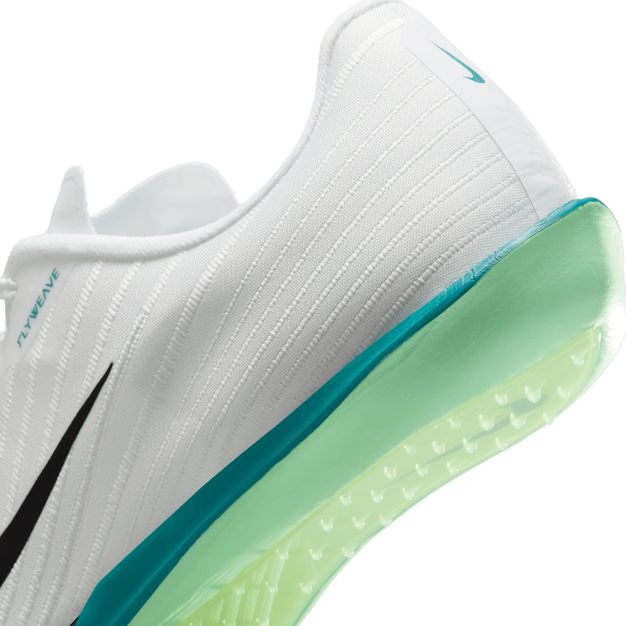 Nike Unisex Maxfly 2 (102 - White/Black-Bright Spruce-Barely Green)