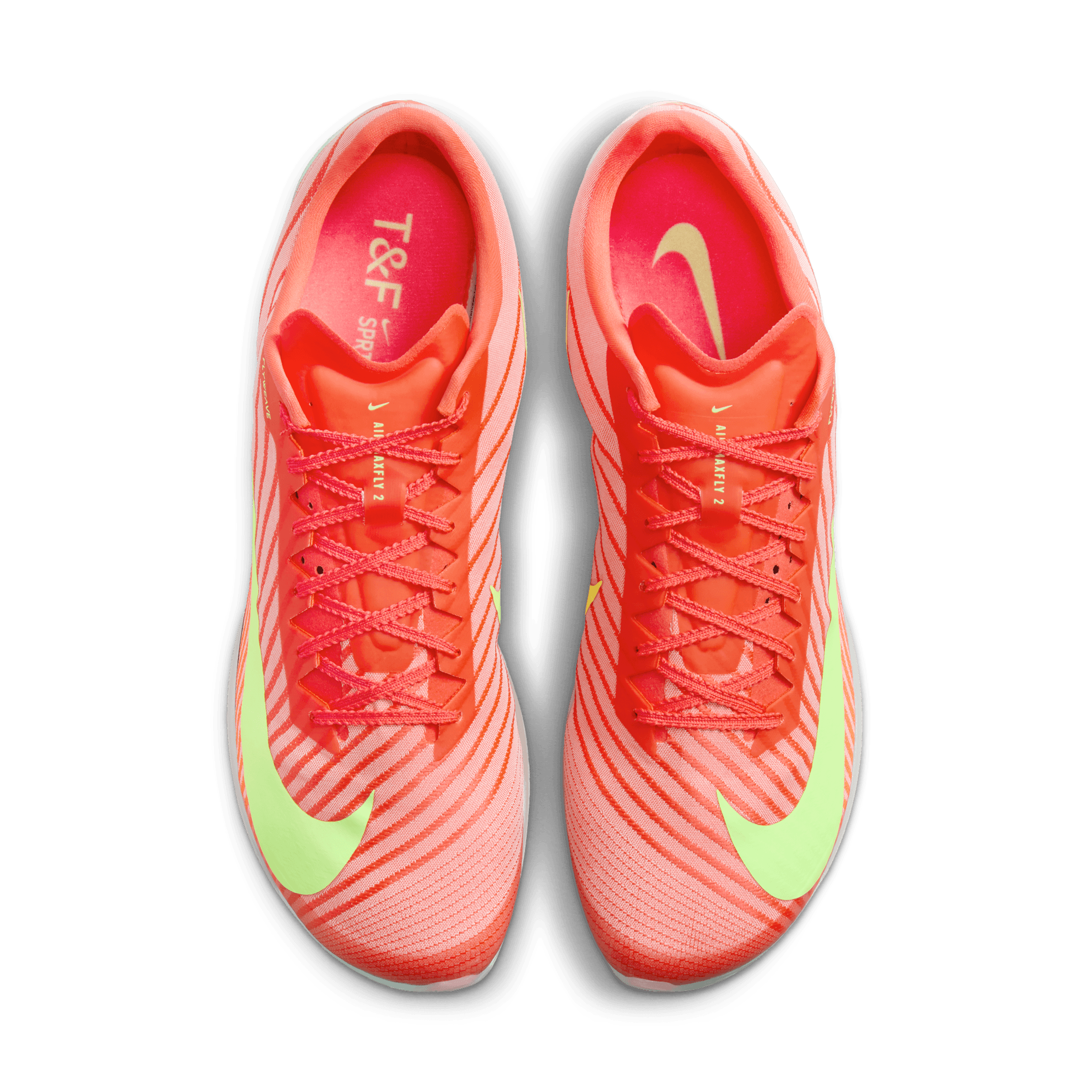 Nike Unisex Maxfly 2 (600 - Bright Crimson/Washed Coral-Lime Blast)