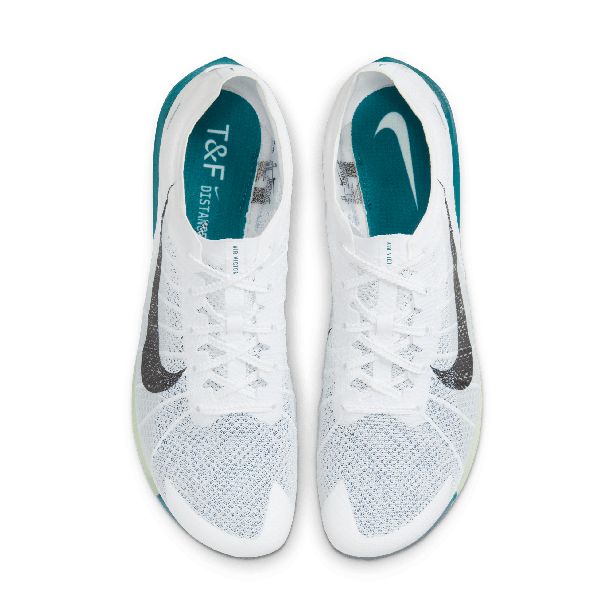 Nike Unisex Victory 2 (100 - White/Black-Bright Spruce-Electrical Algae)