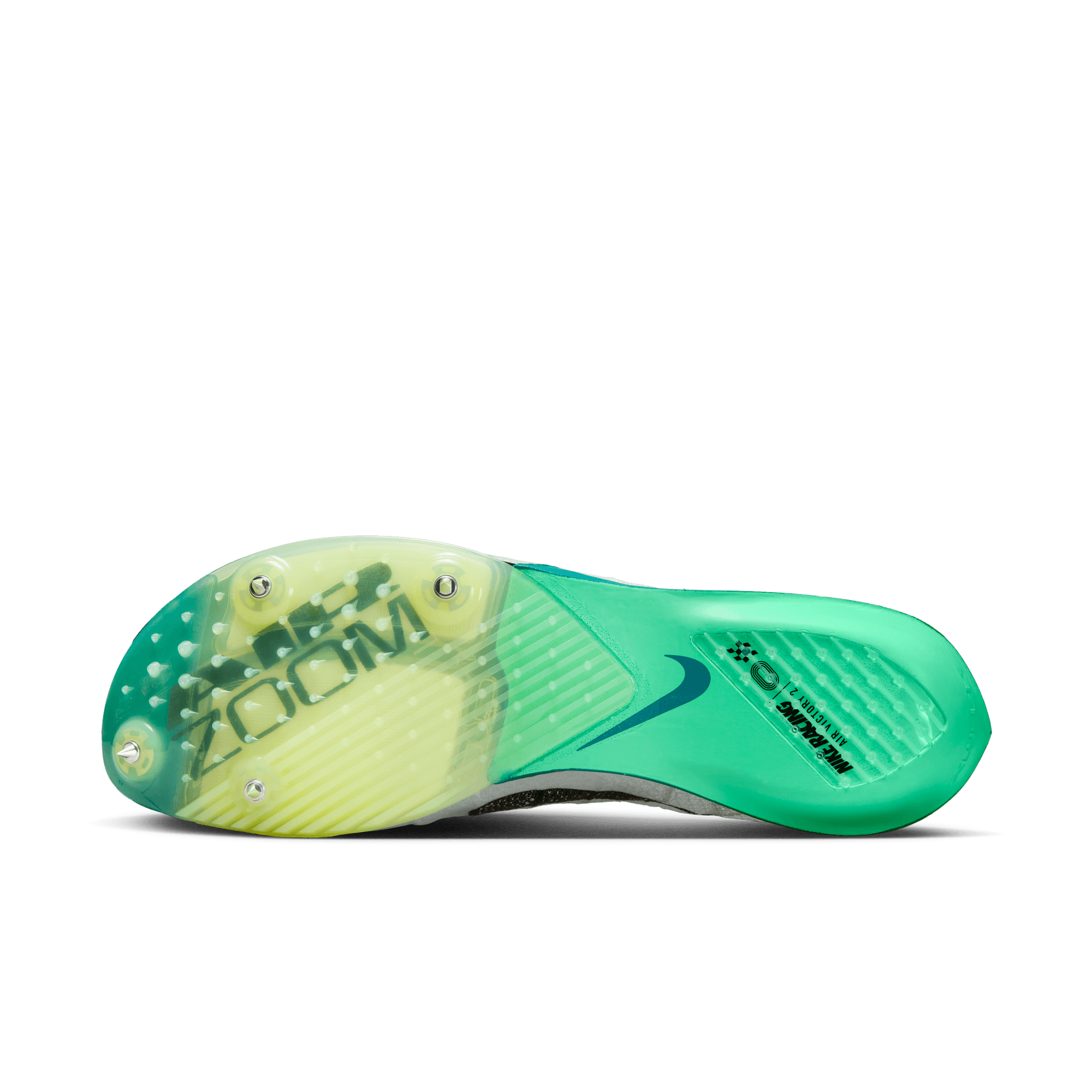 Nike Unisex Victory 2 (100 - White/Black-Bright Spruce-Electrical Algae)