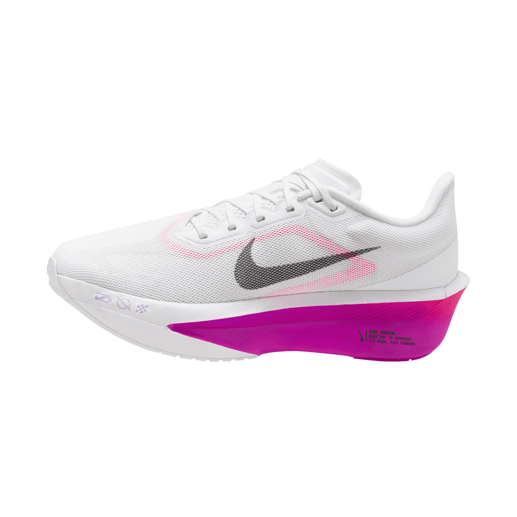 Nike Men’s Zoom Fly 6 (101 - White/Black-Vivid Grape/Hyper Pink)